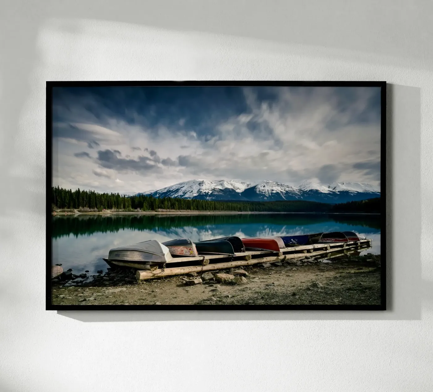 Lakeside poster by Cordula Schaefer