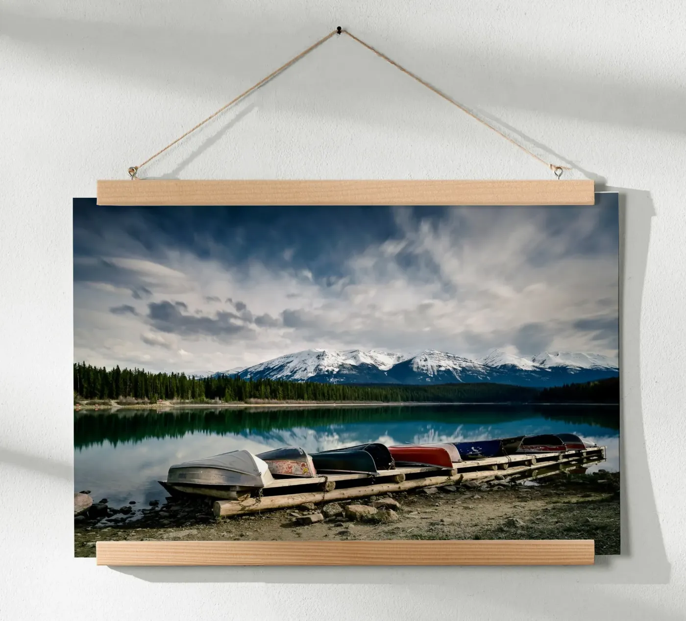 Lakeside poster by Cordula Schaefer