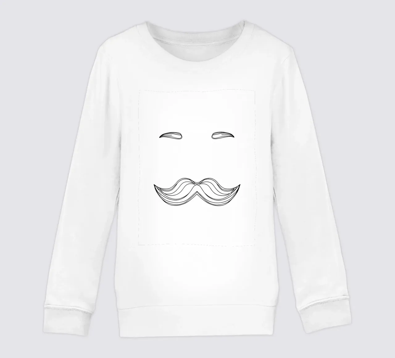 Festa del papà - Line art minimalista felpa bambino da Viv Line Art