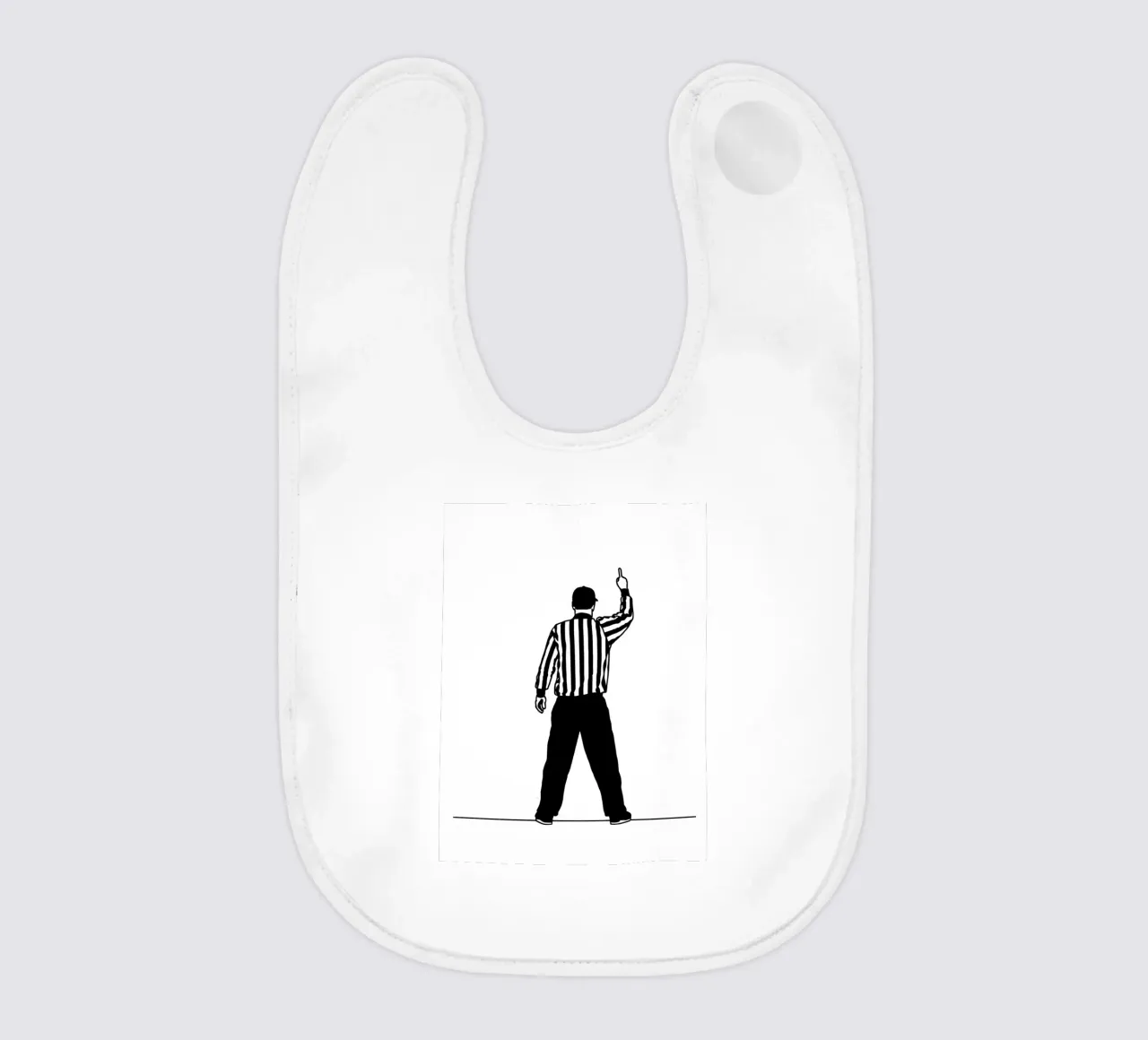 Arbitro - Line art minimalista bavaglino da Viv Line Art