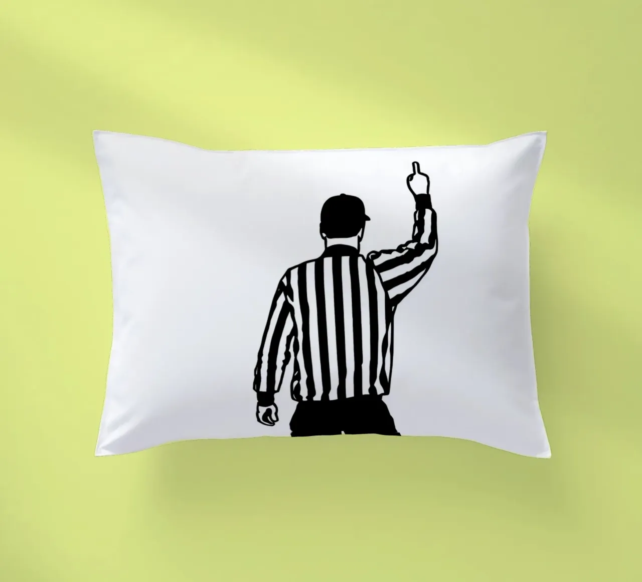 Arbitro - Line art minimalista cuscino da Viv Line Art
