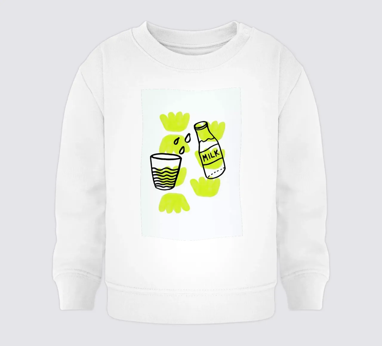 Milk felpa neonato da Vasare Nar