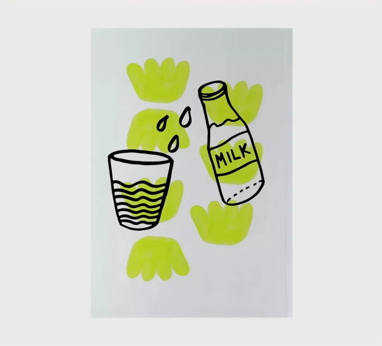 Milk notebook by Vasare Nar