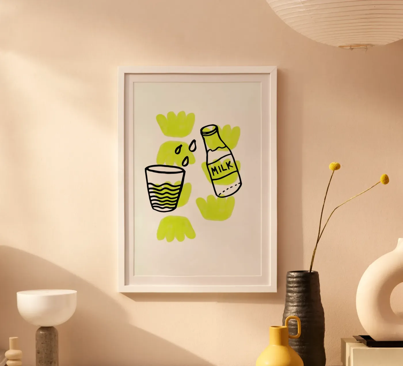 Milk poster van Vasare Nar