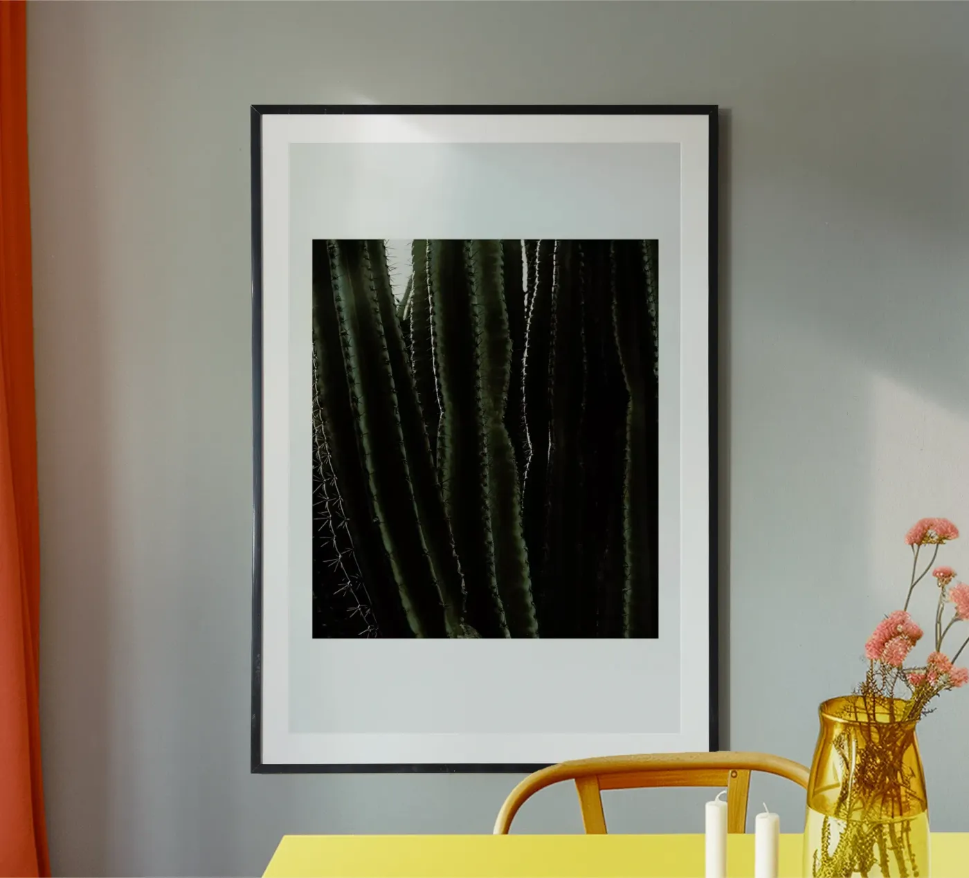 Cactus 01 poster by Laura Palm