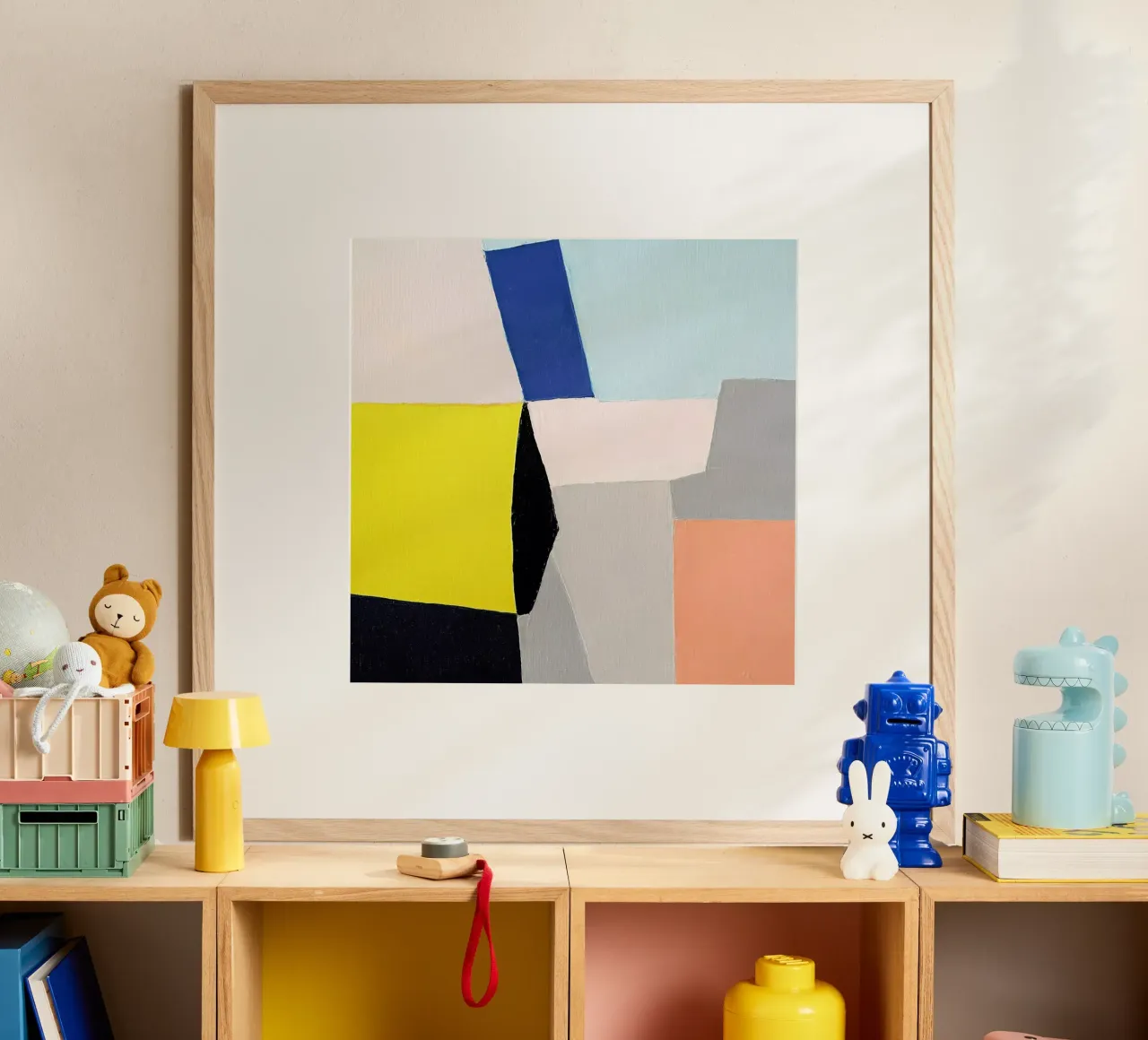 Fragments poster by Jilli Darling Art