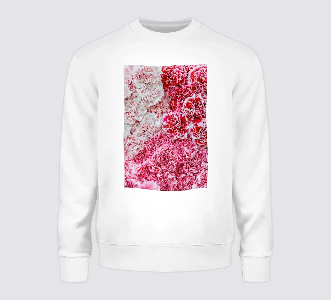 Carnation Flower felpa da Curious Collections by Marielle Leenders