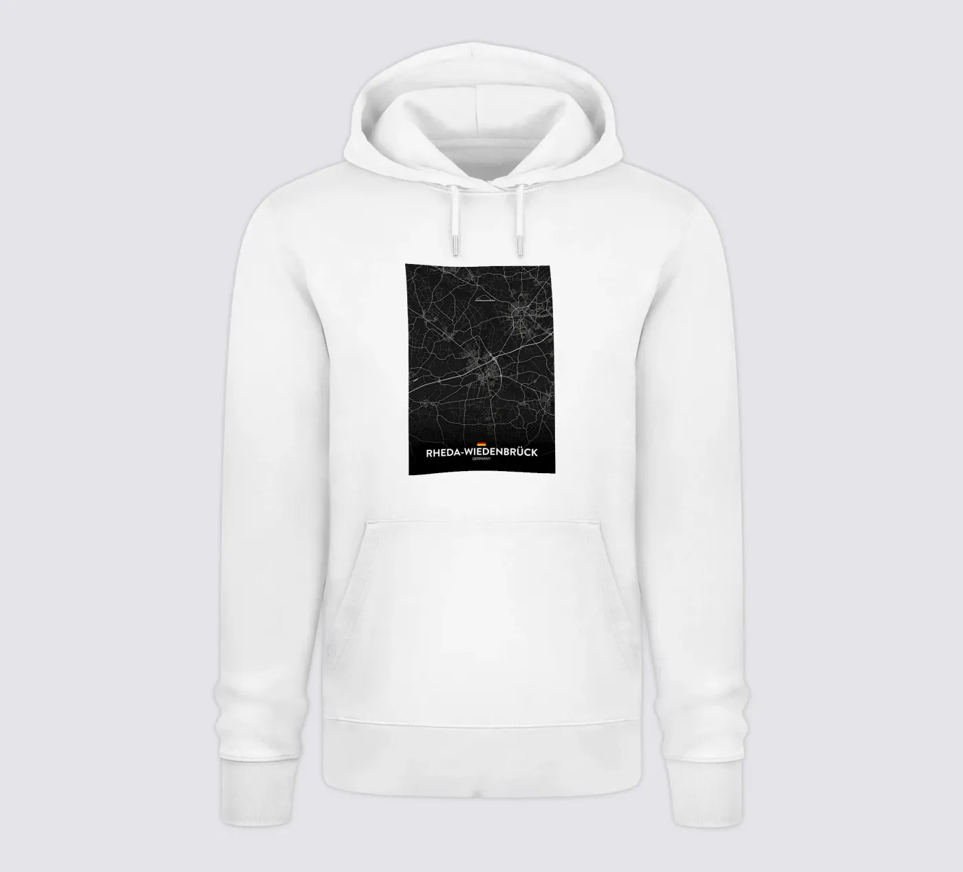 map hoodie by Christopher Adams