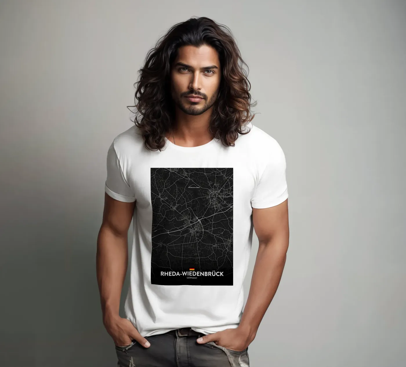 mappa t-shirt da Christopher Adams