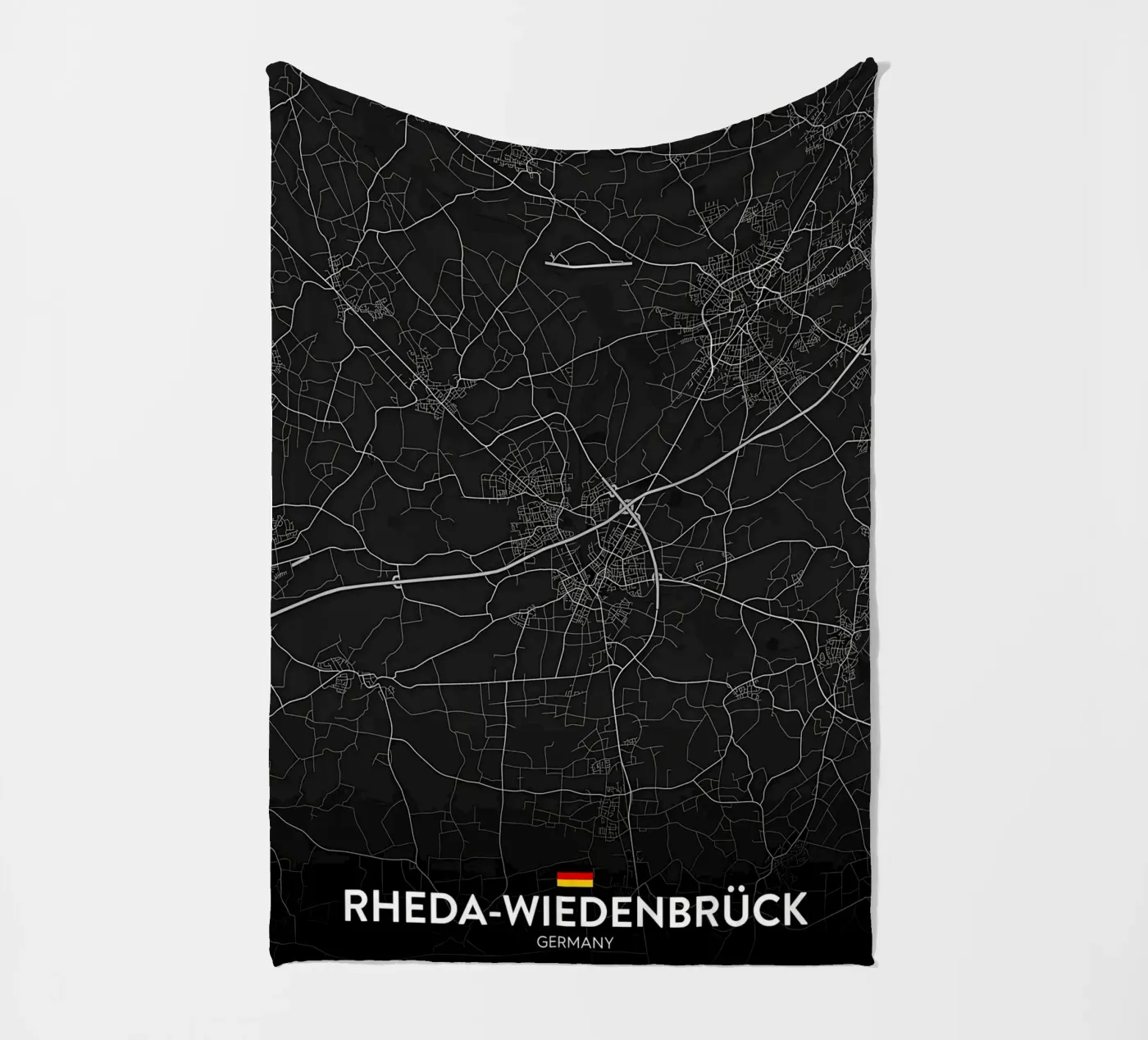 map Fleecedecke von Christopher Adams
