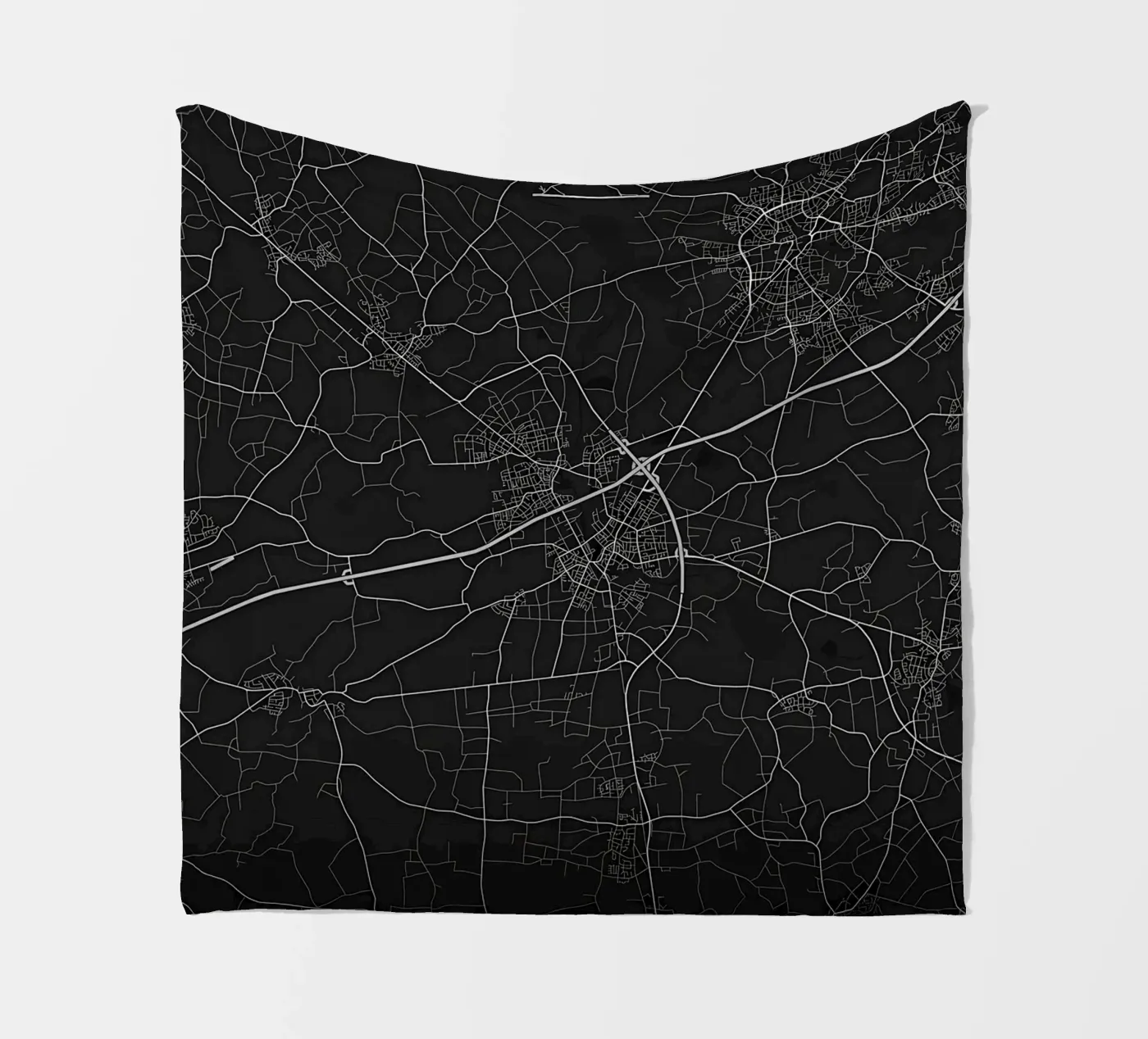 map Fleecedecke von Christopher Adams