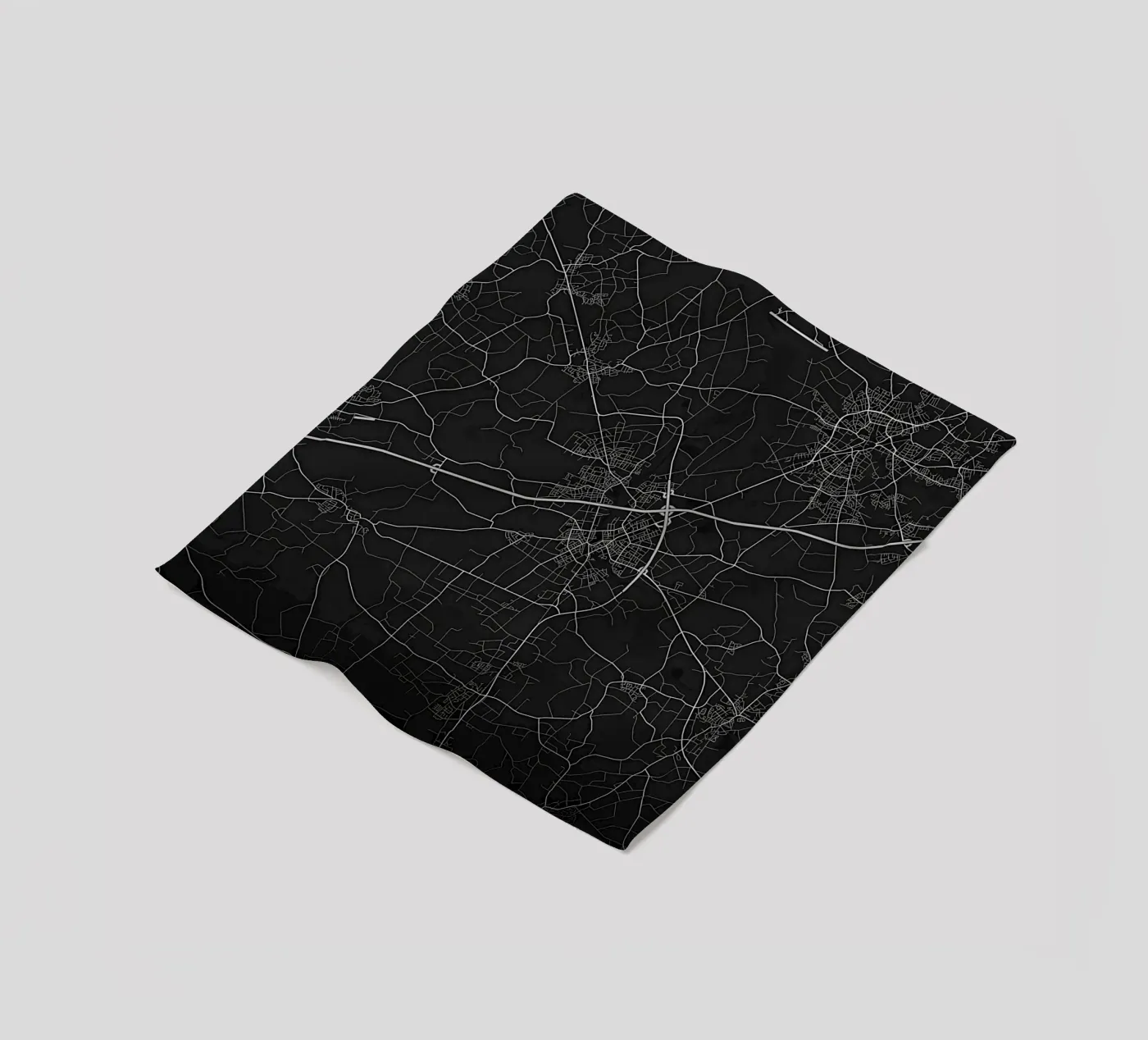 map Fleecedecke von Christopher Adams