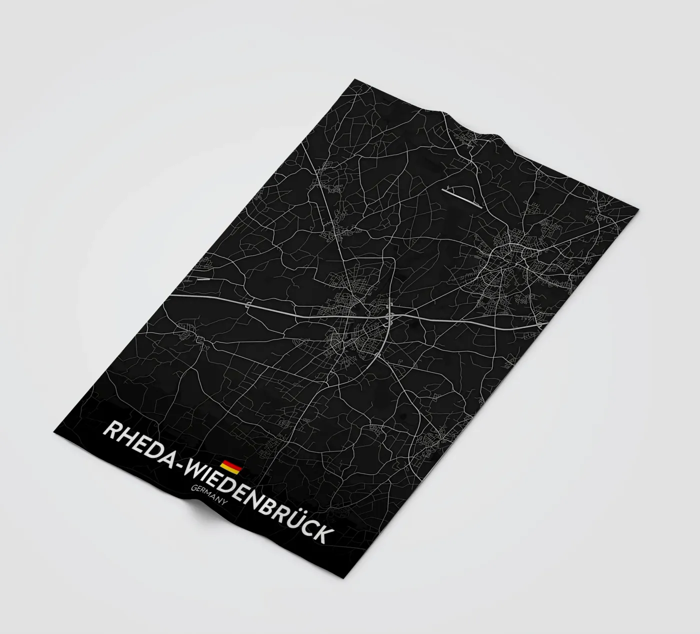 map Fleecedecke von Christopher Adams