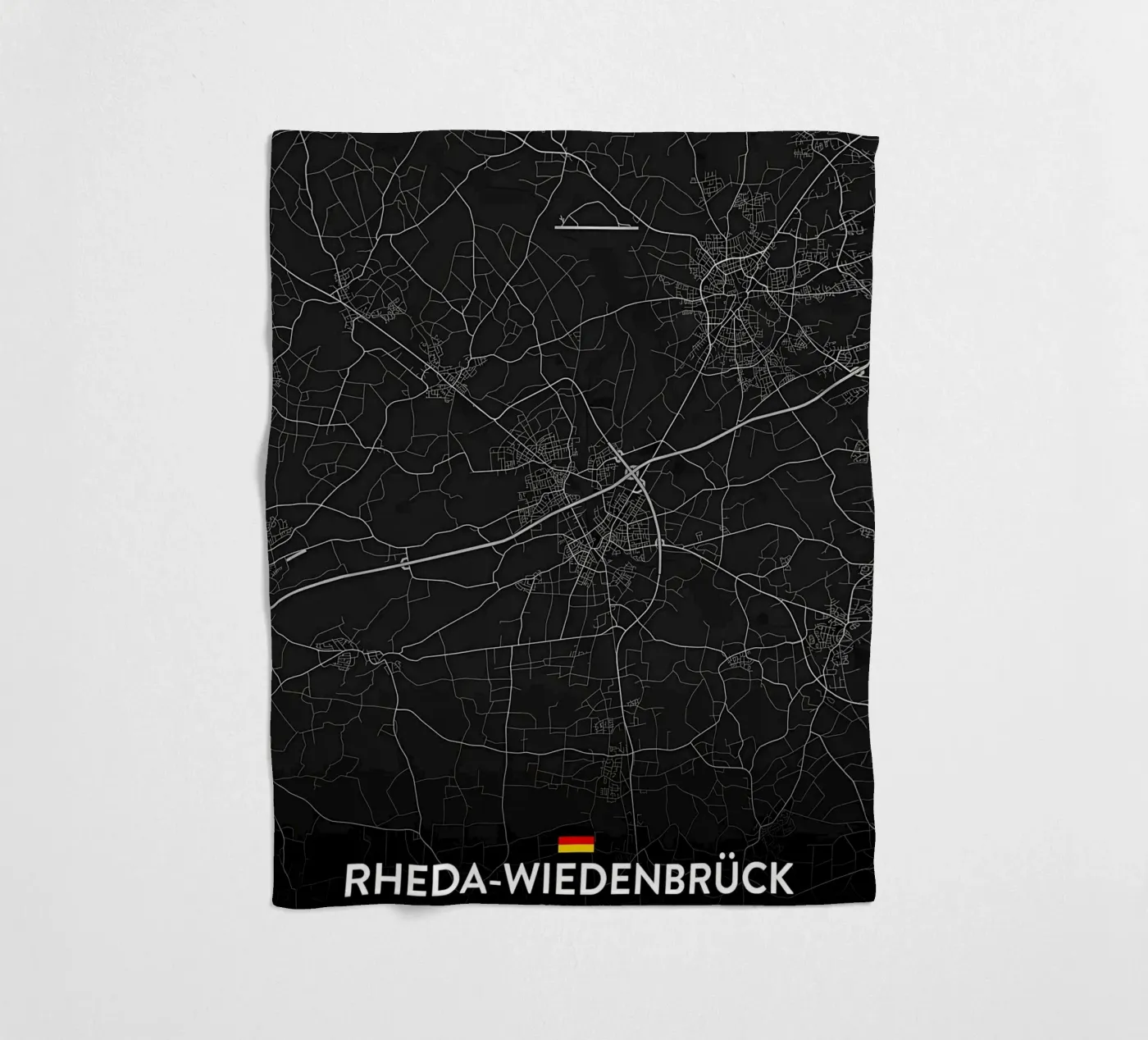 map Fleecedecke von Christopher Adams