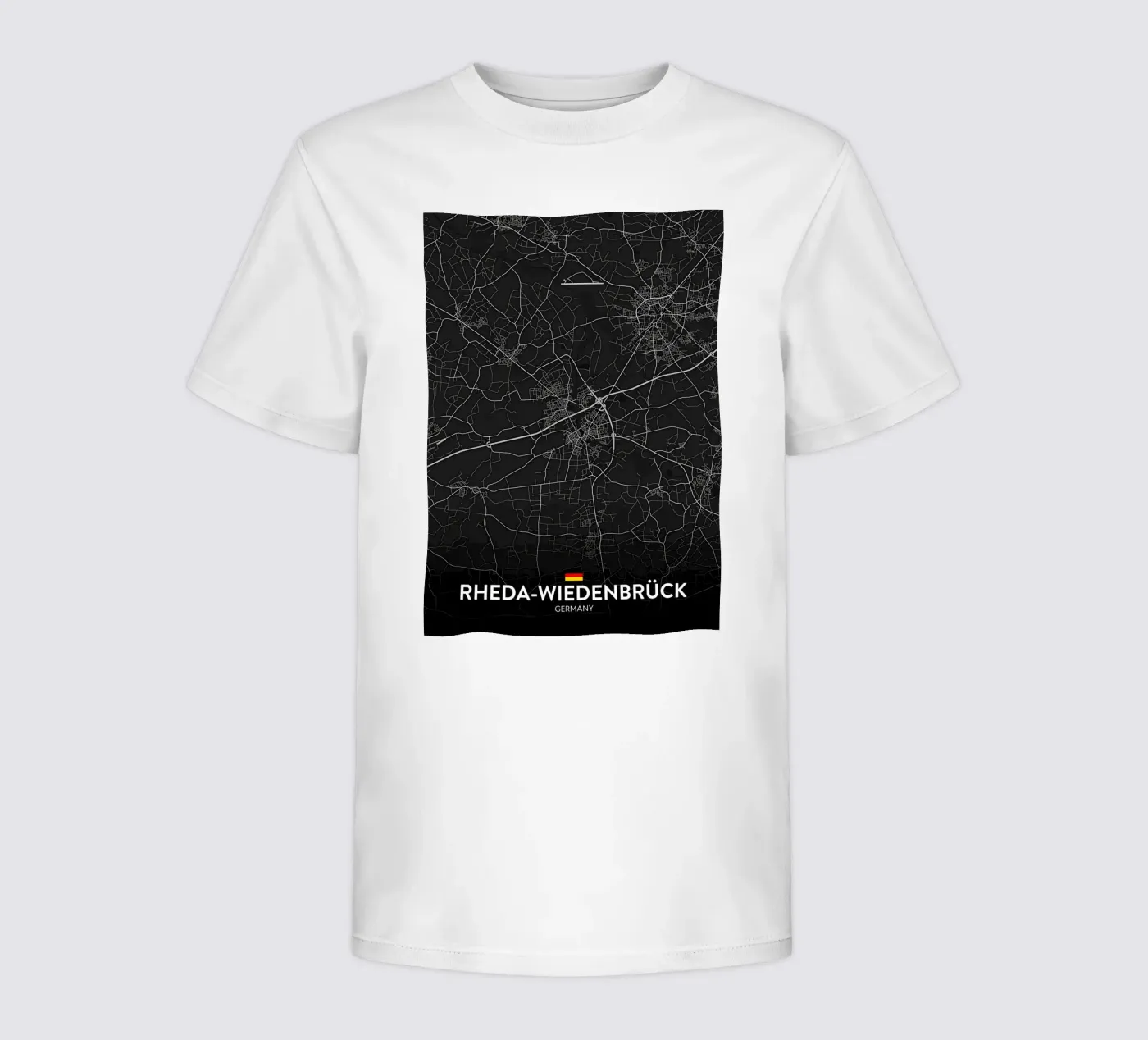 map Kinder T-Shirt von Christopher Adams