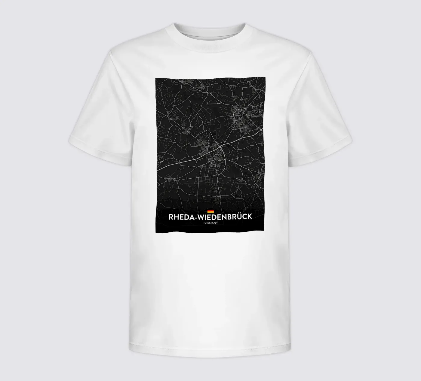 map kids t-shirt by Christopher Adams