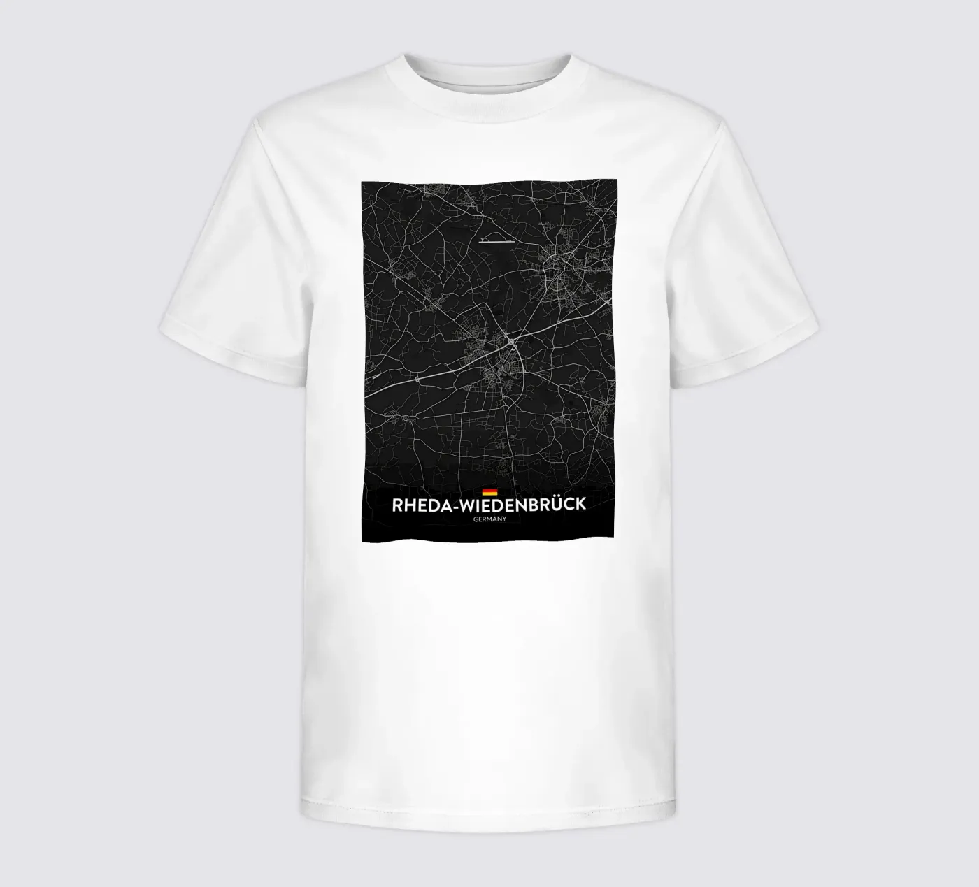 map kids t-shirt by Christopher Adams