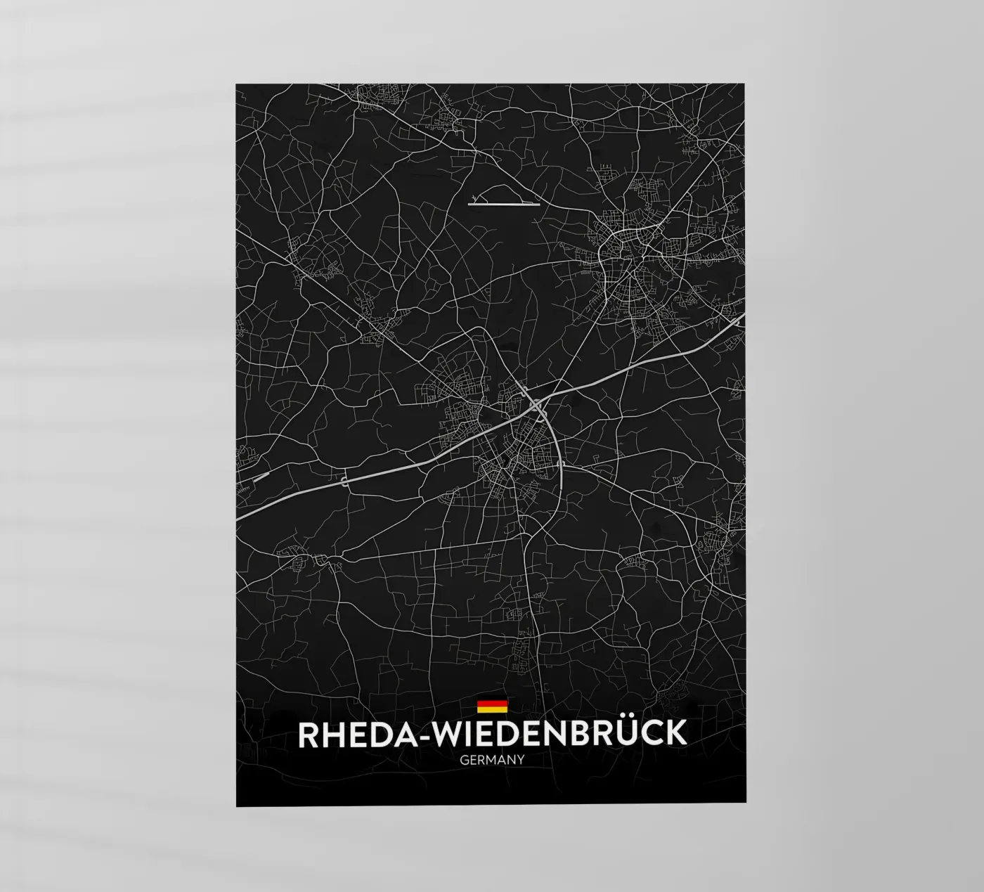 map backlit folie van Christopher Adams