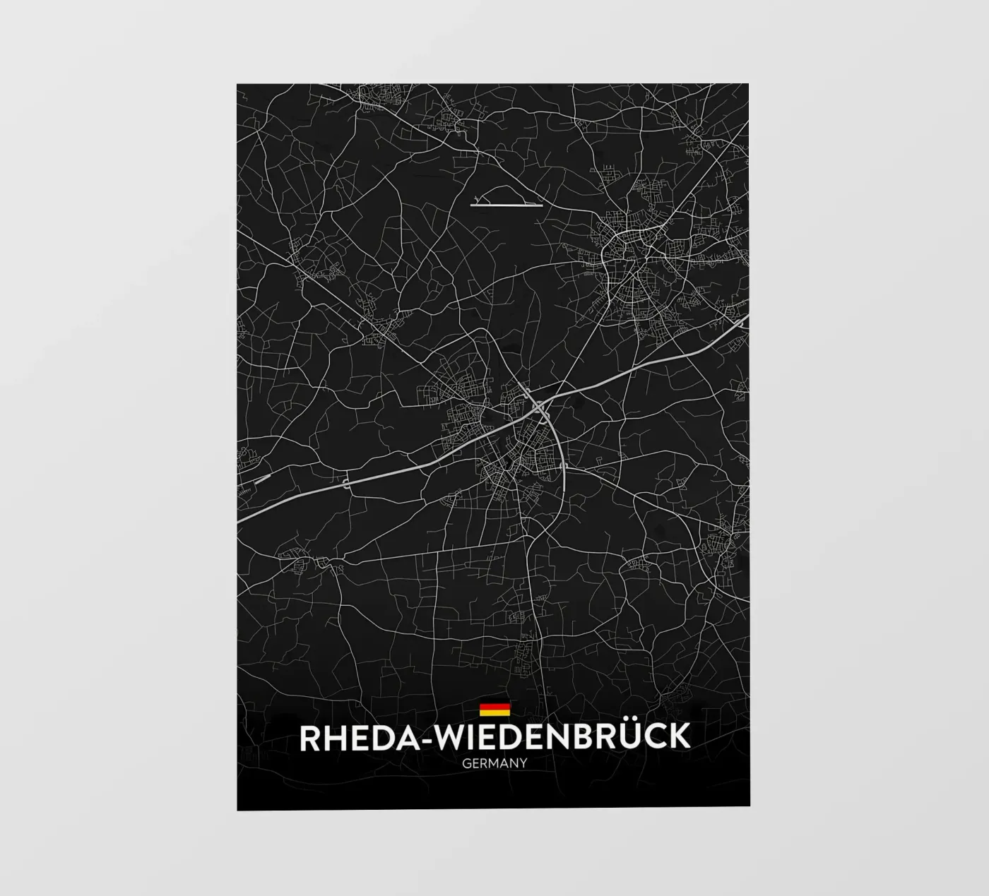 map backlit folie van Christopher Adams