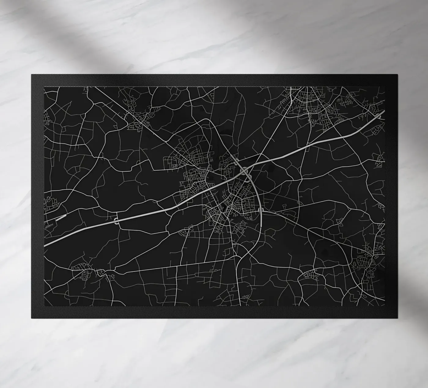 map doormat by Christopher Adams