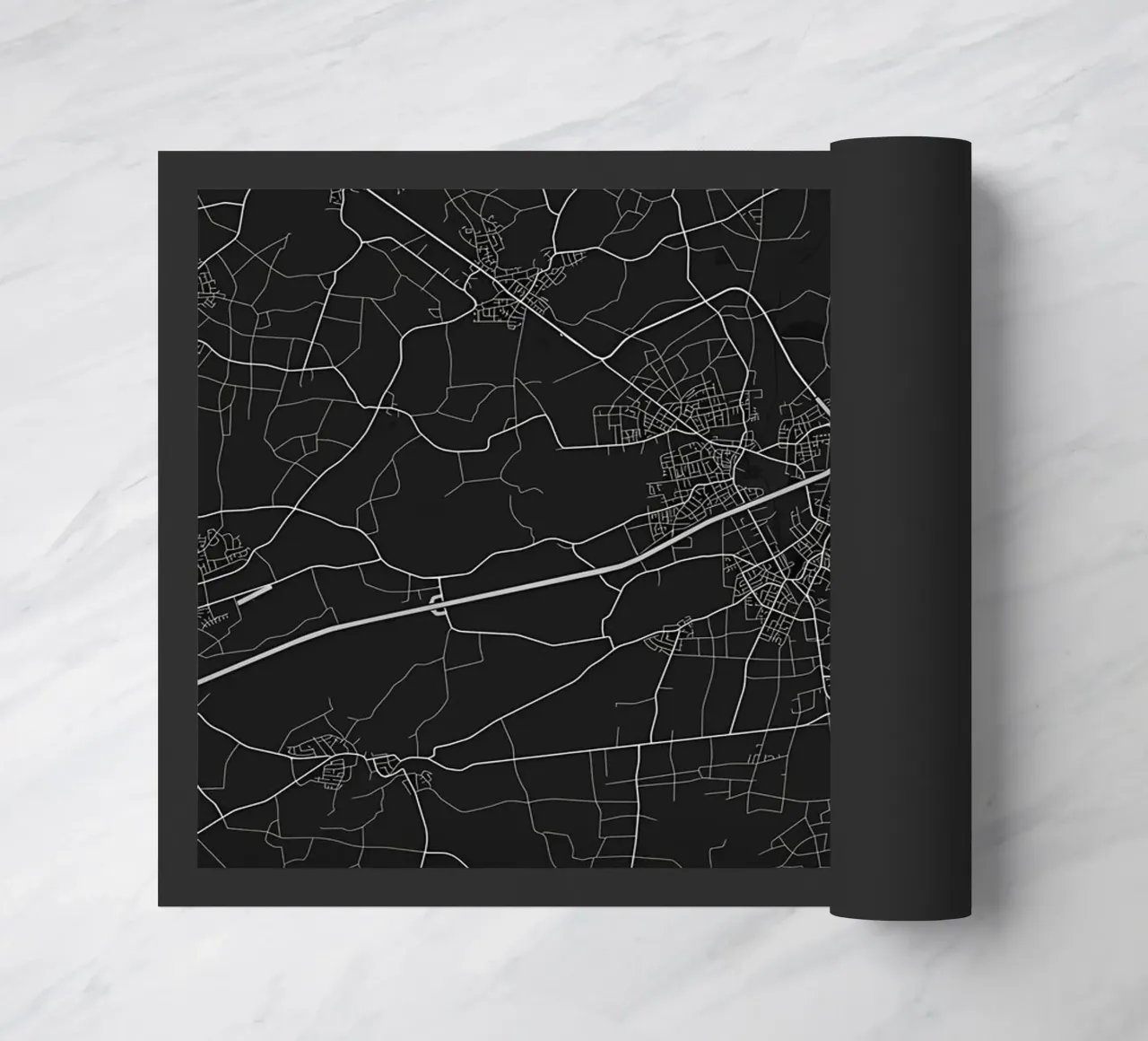 map doormat by Christopher Adams