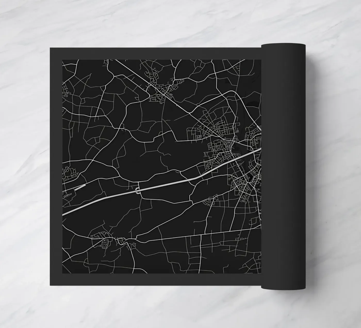 map doormat by Christopher Adams