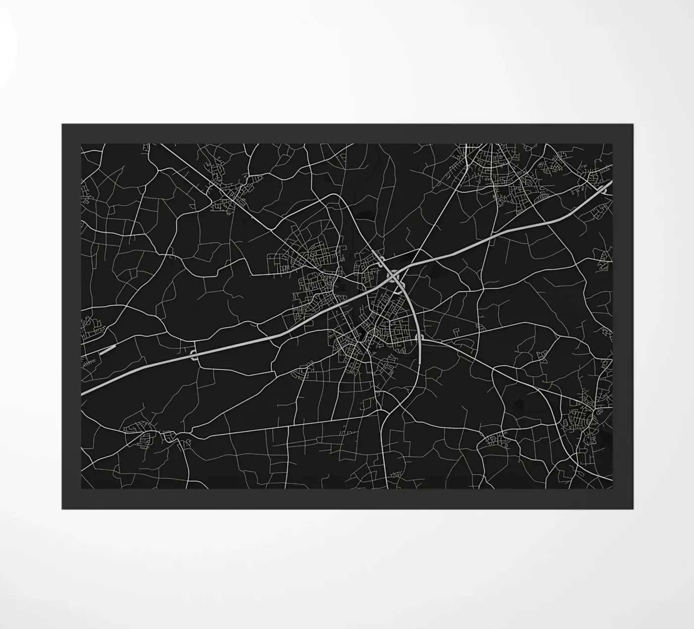 map doormat by Christopher Adams