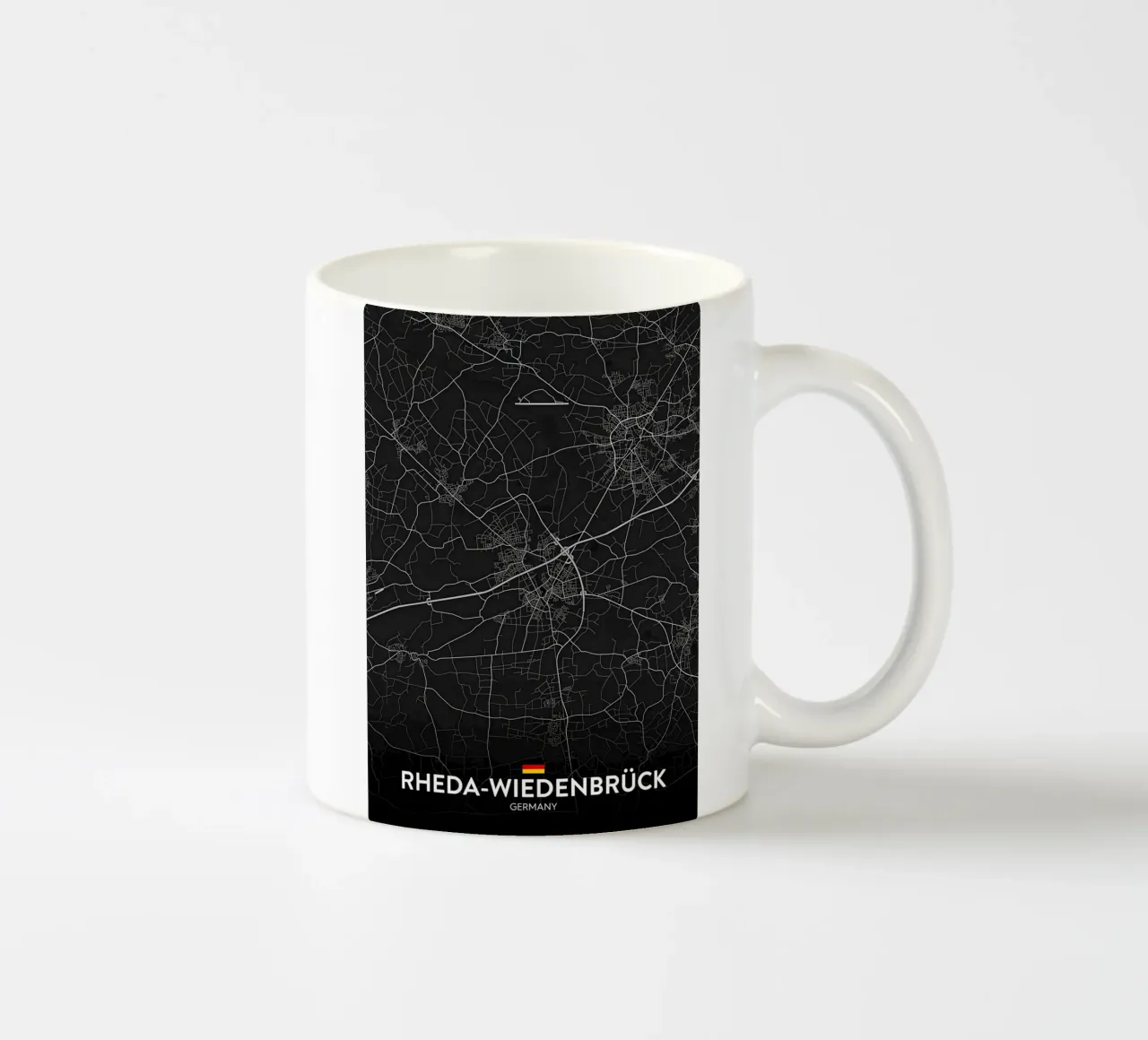 mappa tazza in ceramica da Christopher Adams