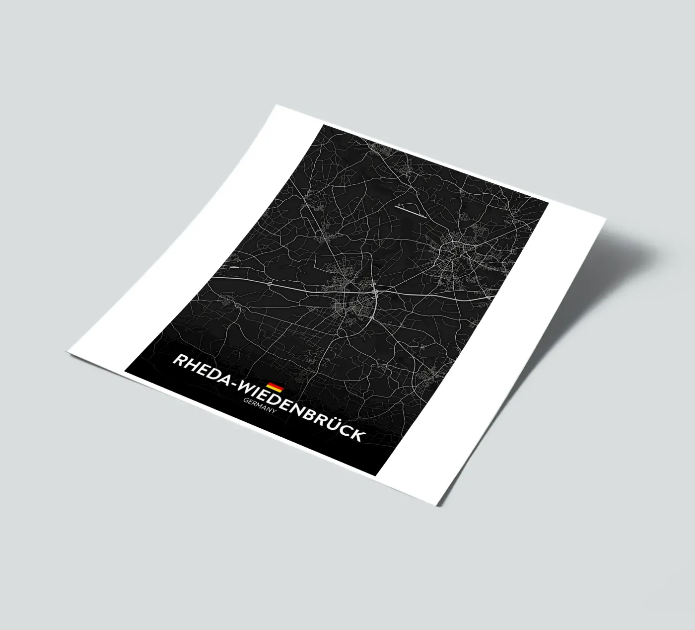kaart stickervel van Christopher Adams