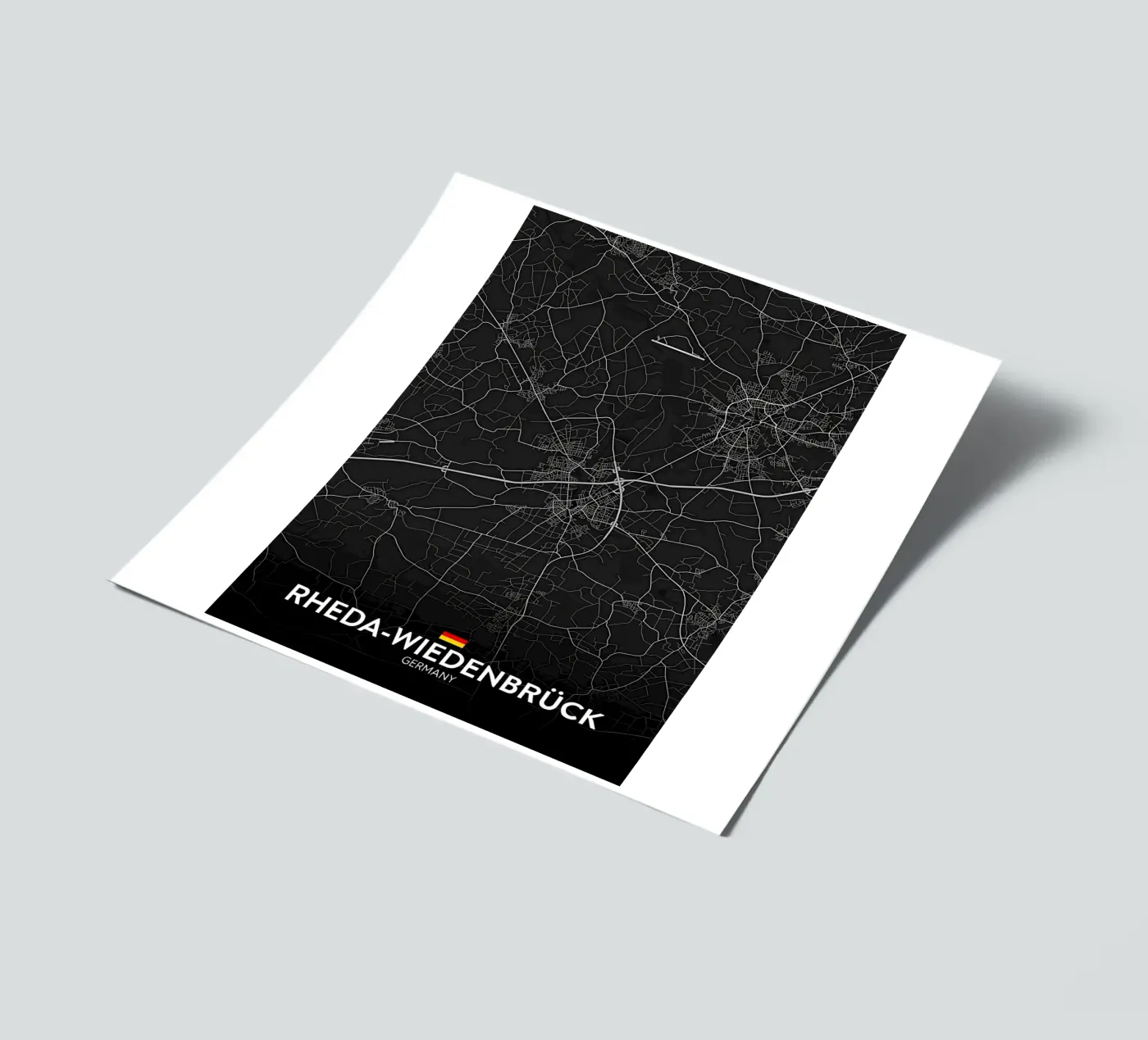 map Stickerbogen von Christopher Adams