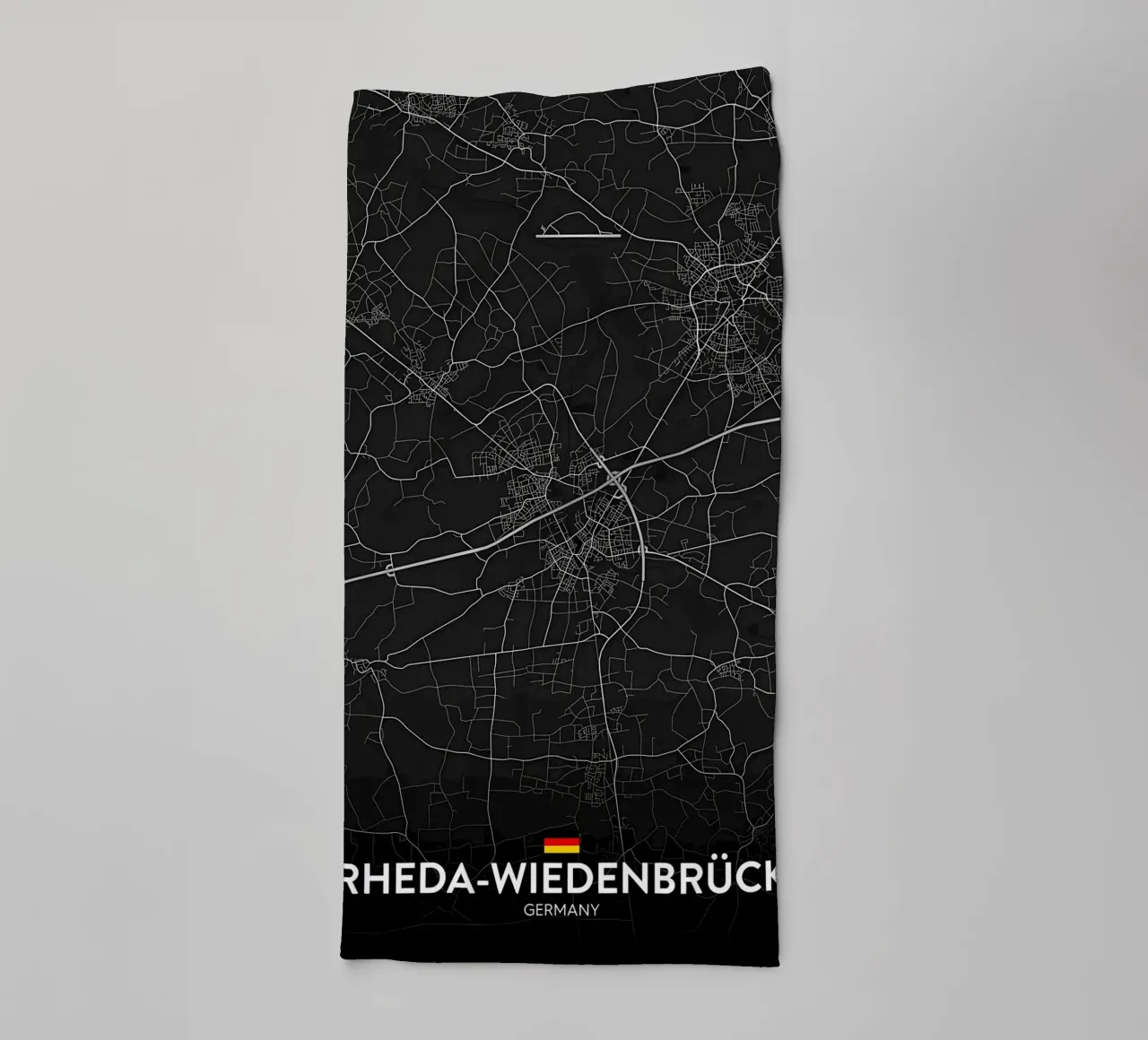 map badhanddoek van Christopher Adams