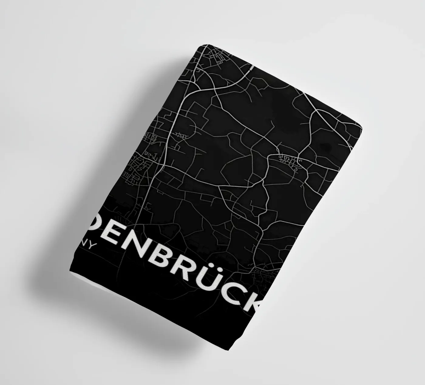 map badhanddoek van Christopher Adams