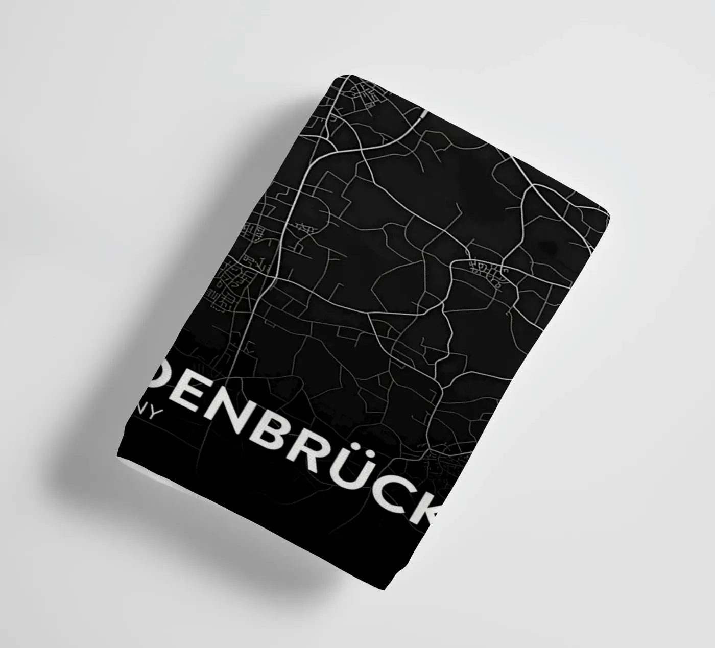 map asciugamano da bagno da Christopher Adams