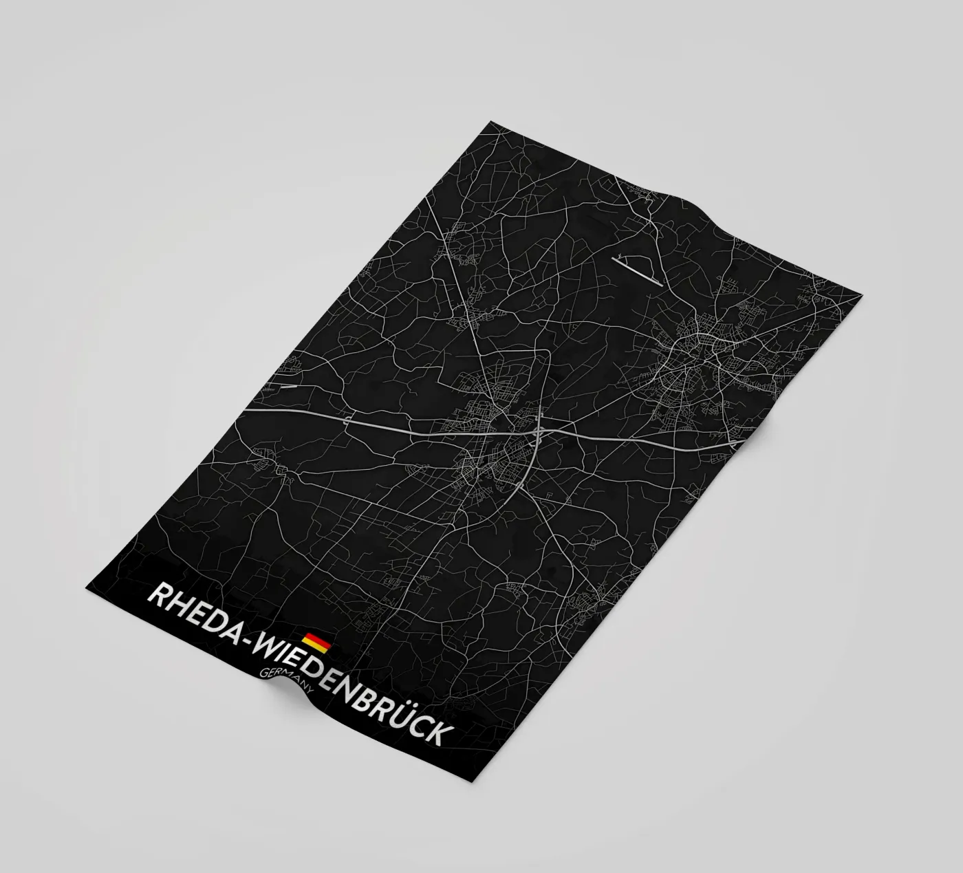 map Strandtuch von Christopher Adams