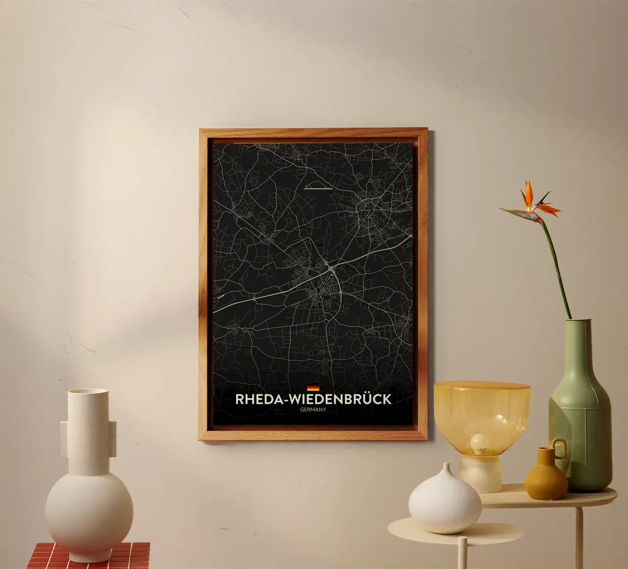 mappa alluminio dibond da Christopher Adams