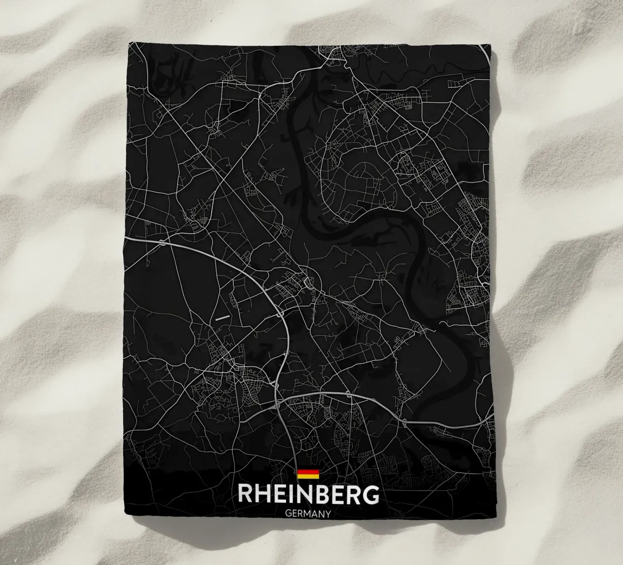 Rheinberg DE beach towel by Christopher Adams