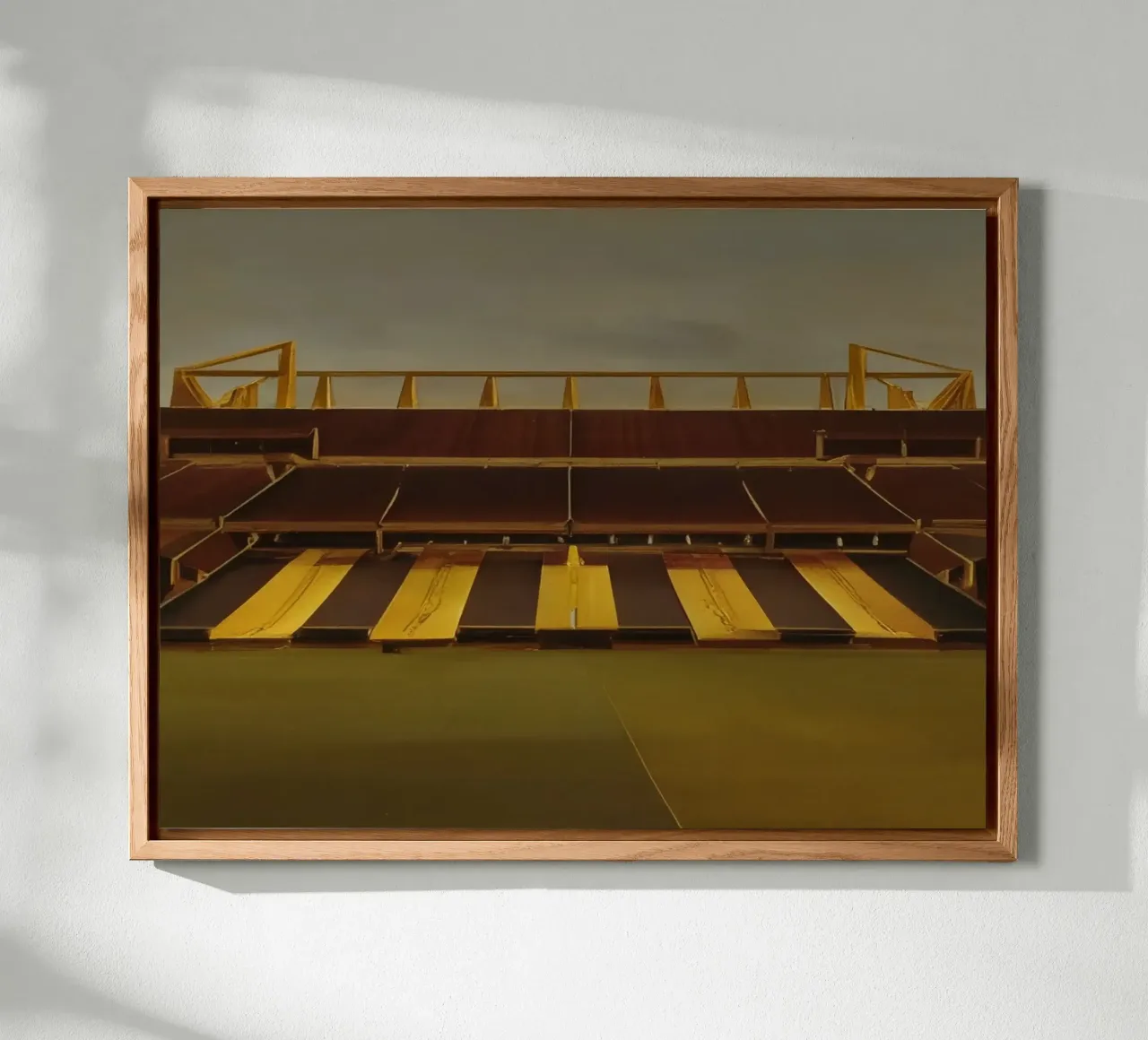 Stadio_Dortmund_2 alluminio dibond da Impressionismus by LK