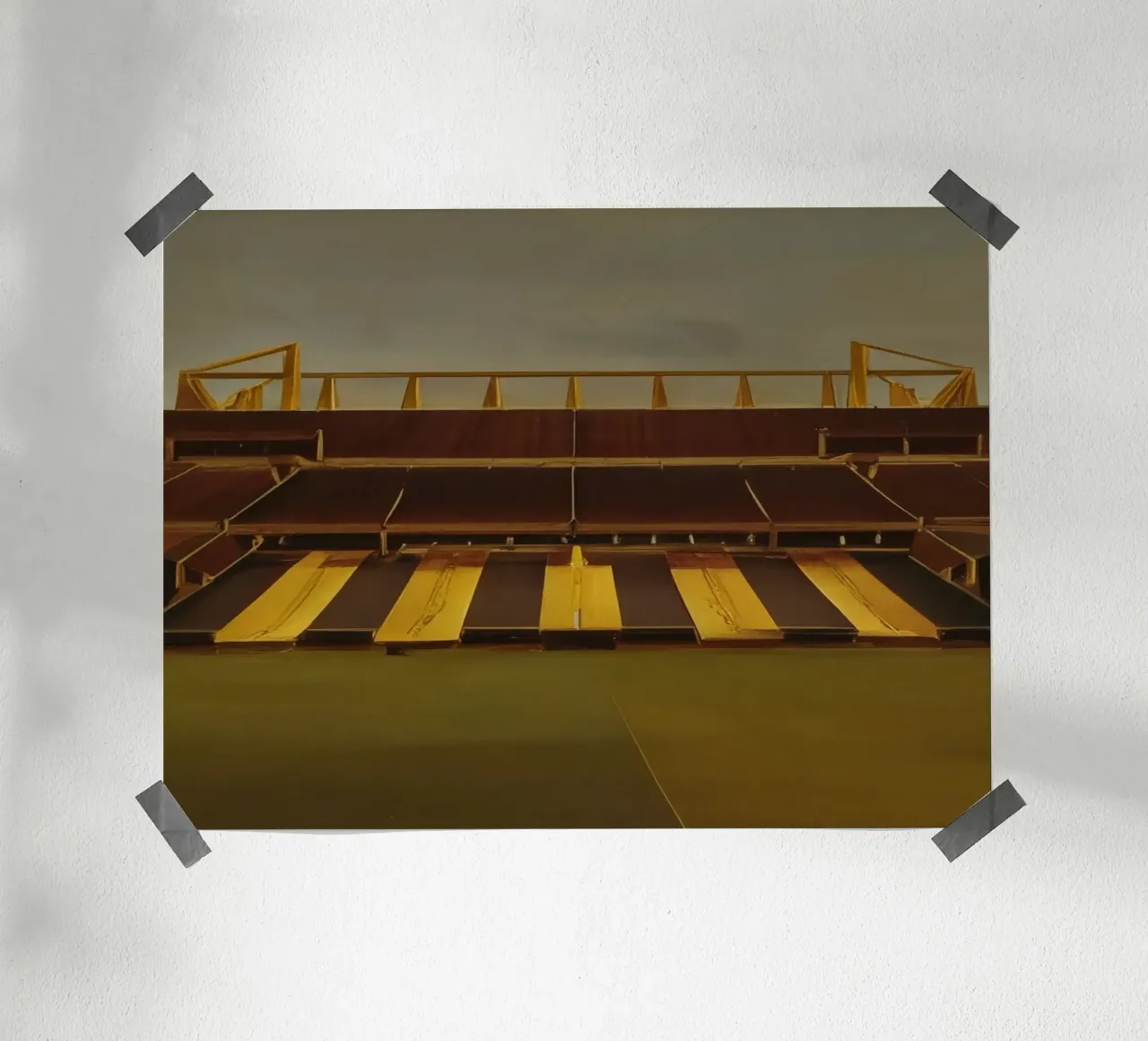 Stadio_Dortmund_2 carta hahnemühle da Impressionismus by LK