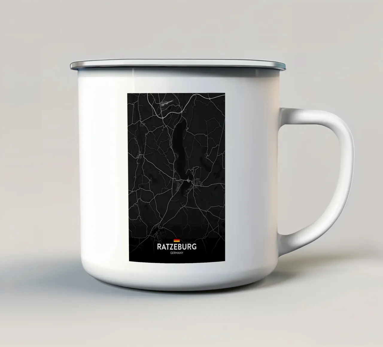 Ratzeburg DE tazza in smalto da Christopher Adams