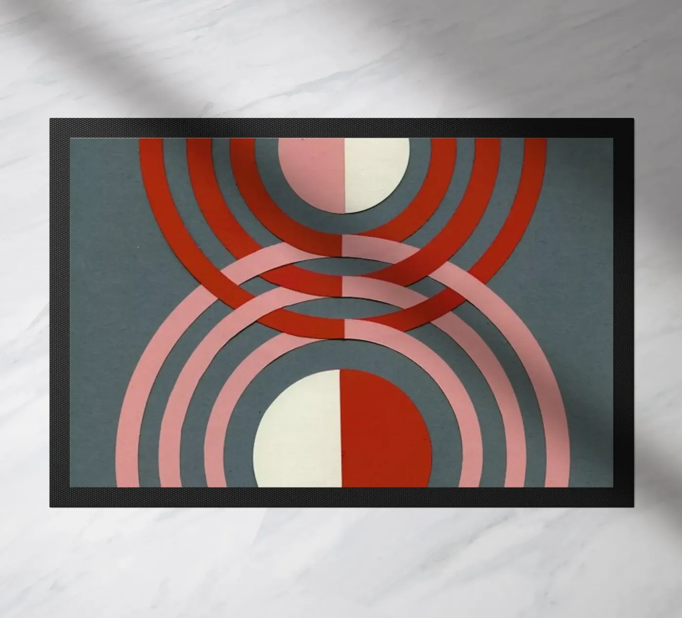 Form 8 doormat by Rosi Feist