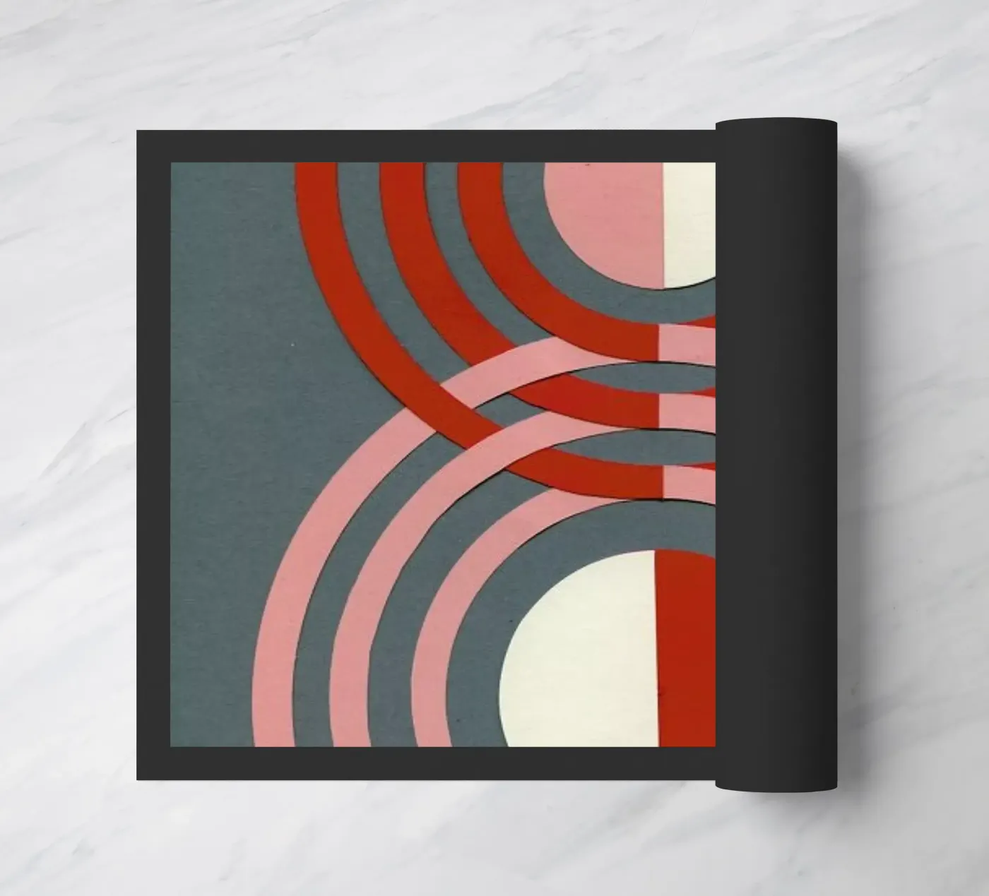 Form 8 doormat by Rosi Feist