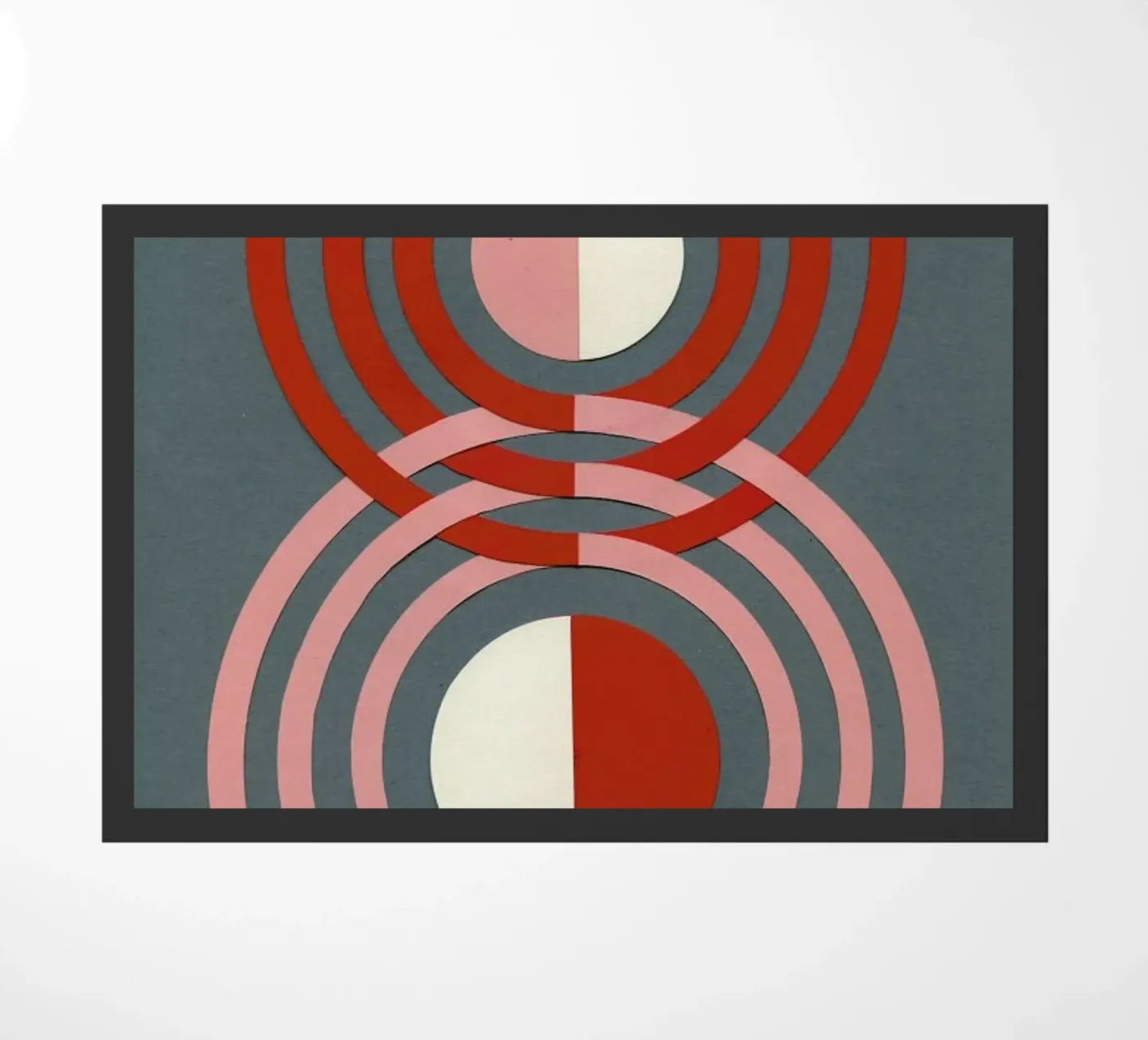 Form 8 doormat by Rosi Feist