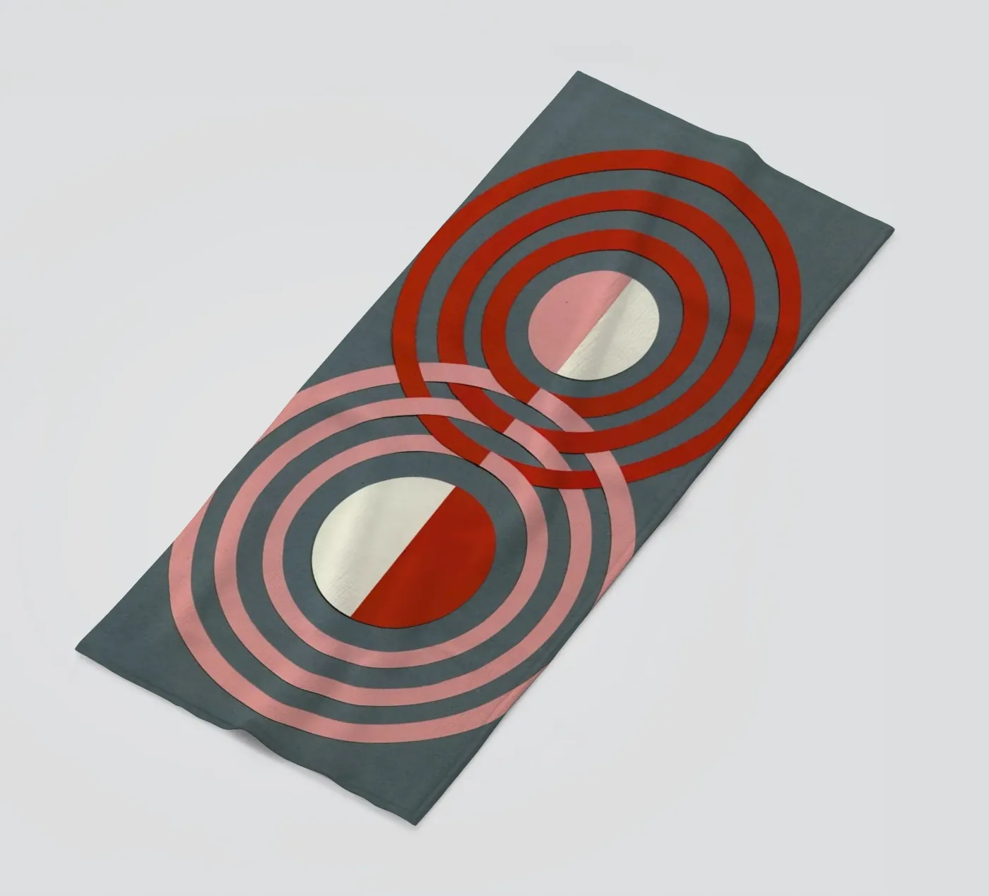 Form 8 beach towel by Rosi Feist