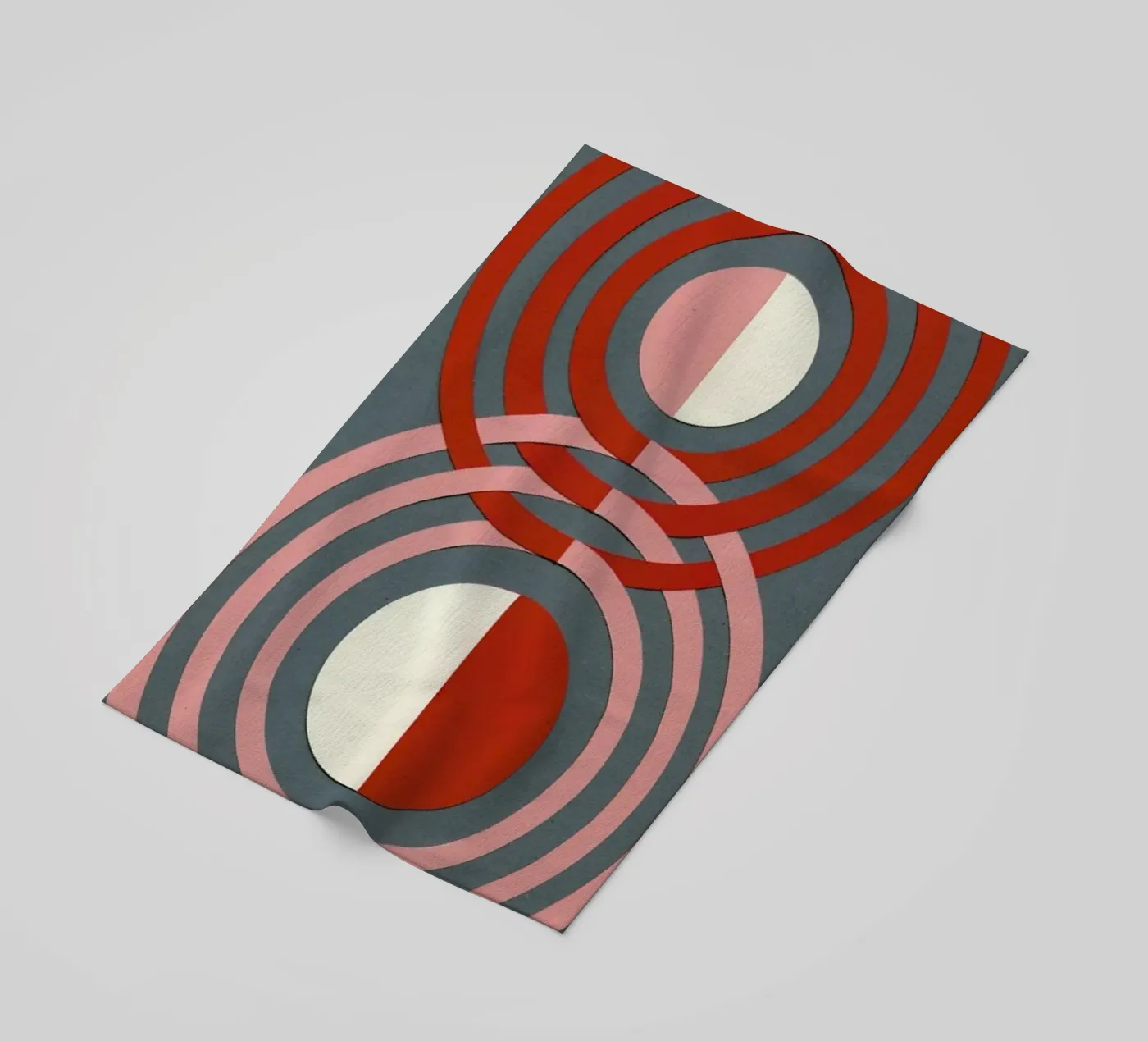 Form 8 beach towel by Rosi Feist