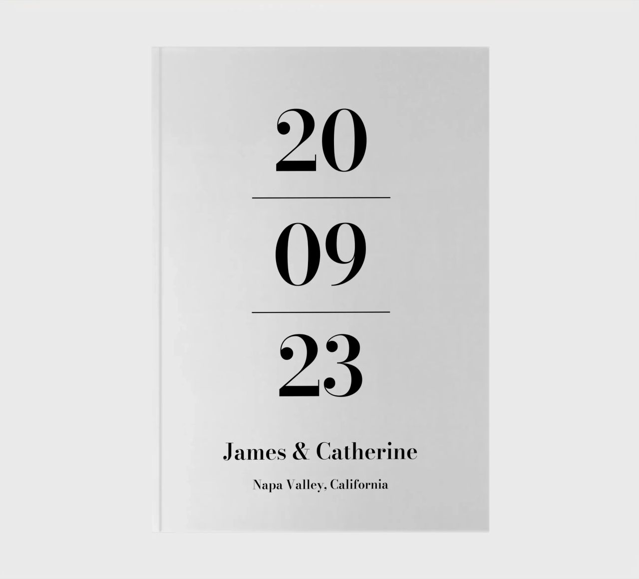 Custom Anniversay/Important Date notebook by Paigaam Studio