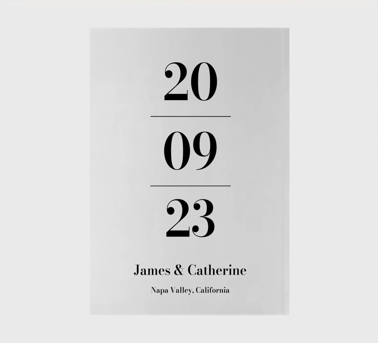 Custom Anniversay/Important Date notebook by Paigaam Studio