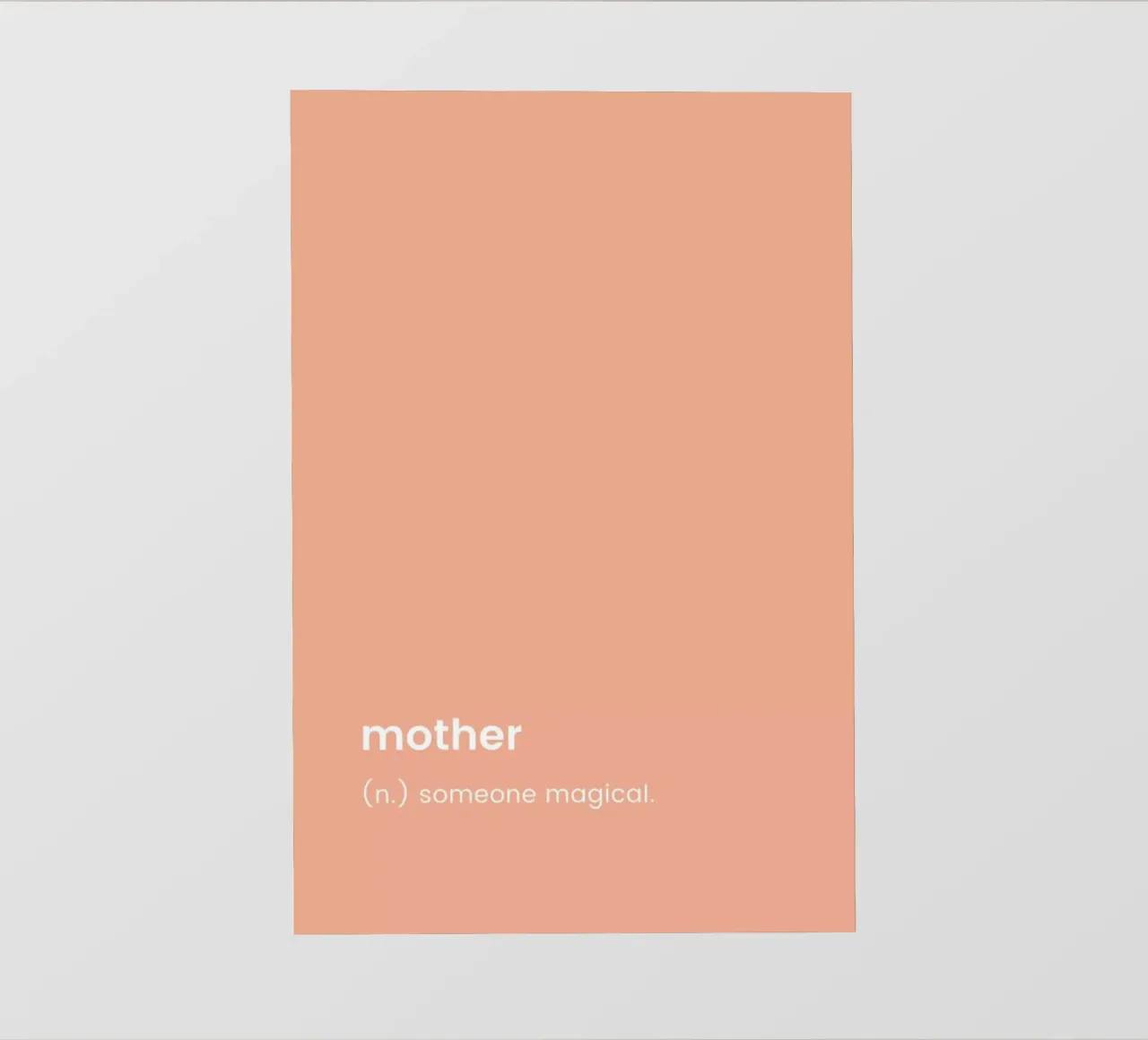 For Mum pellicola backlit da Studio One