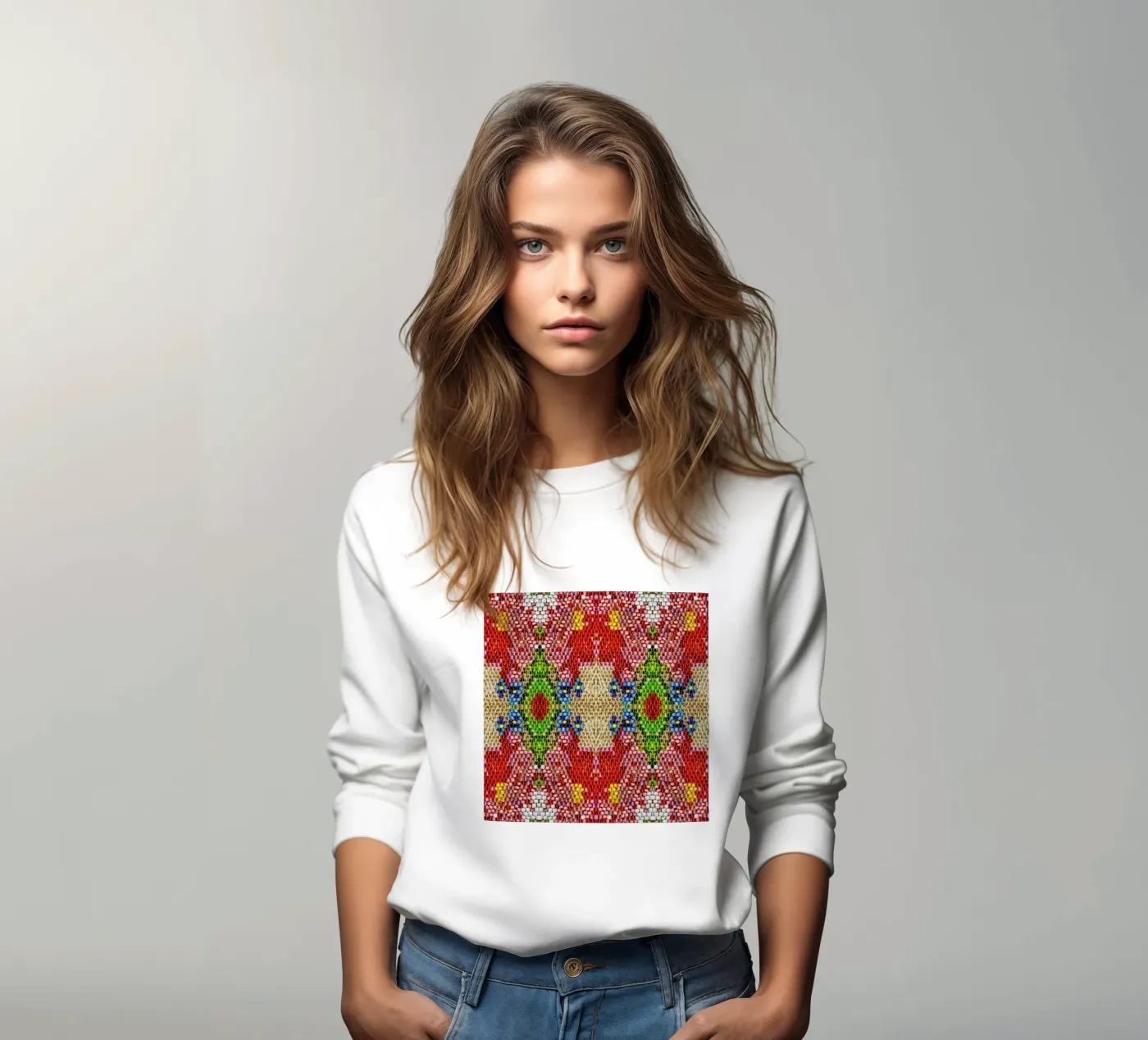 Pearl Pattern felpa da Curious Collections by Marielle Leenders