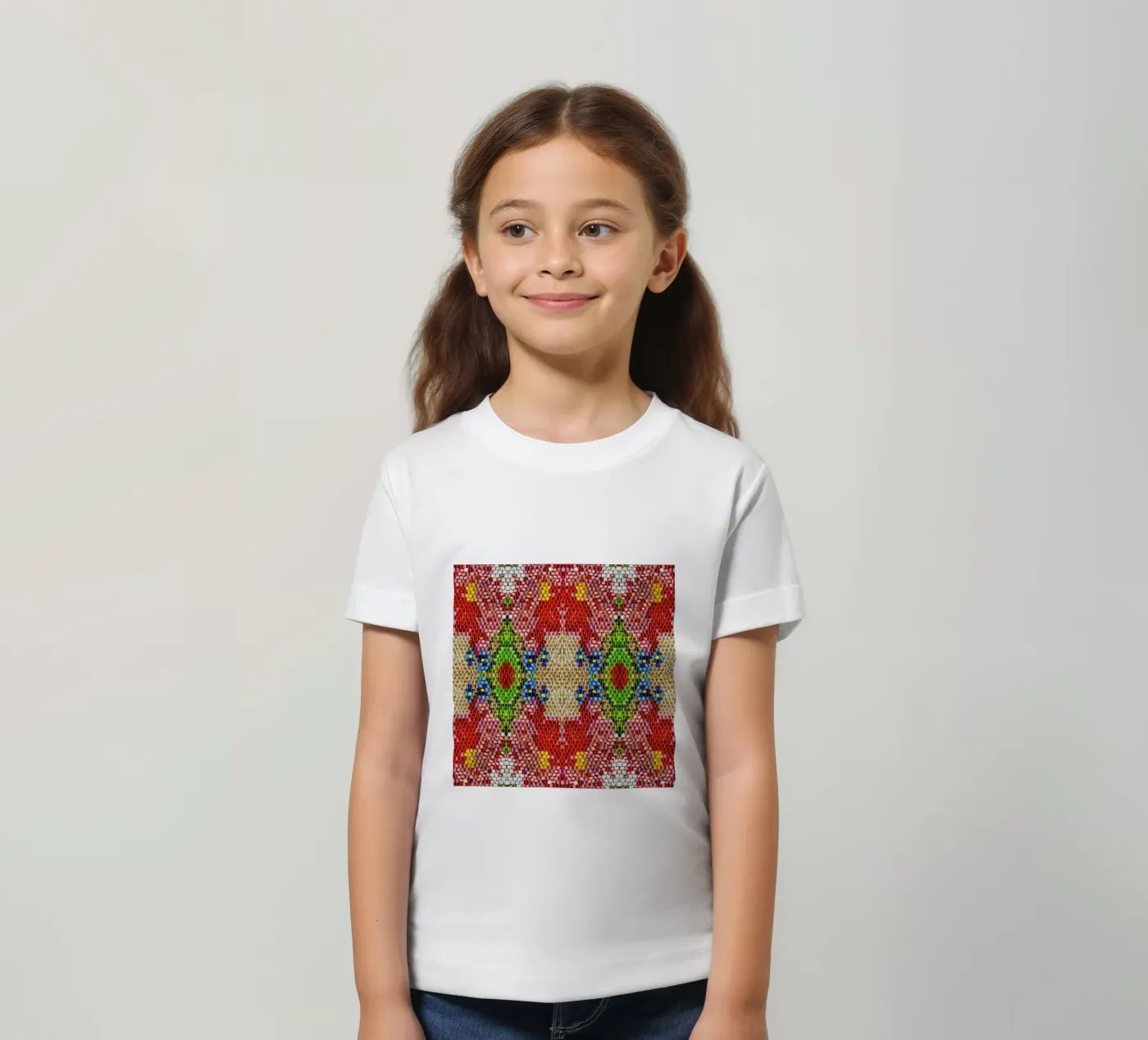 Pearl Pattern t-shirt bambini da Curious Collections by Marielle Leenders