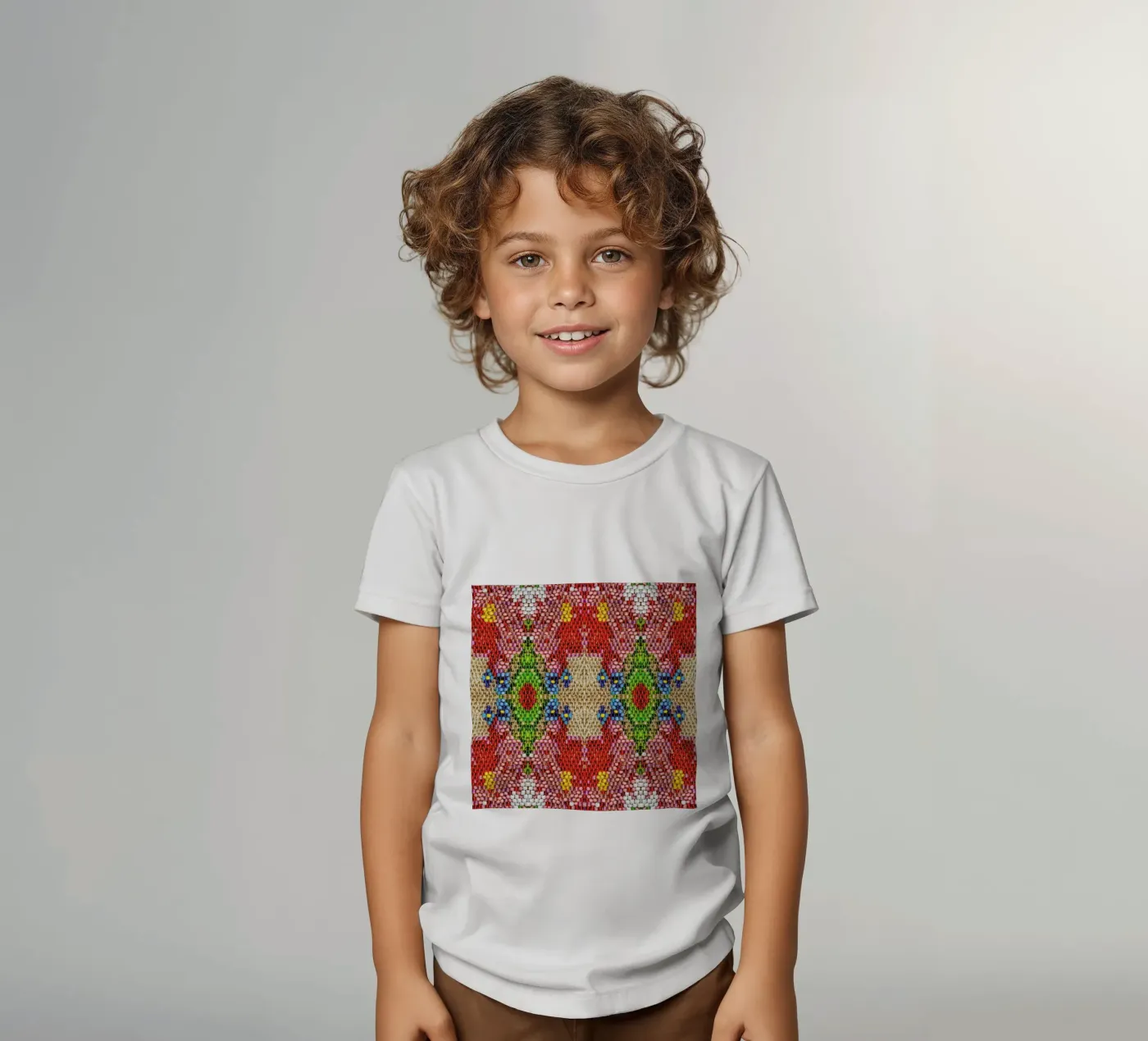 Pearl Pattern t-shirt bambini da Curious Collections by Marielle Leenders